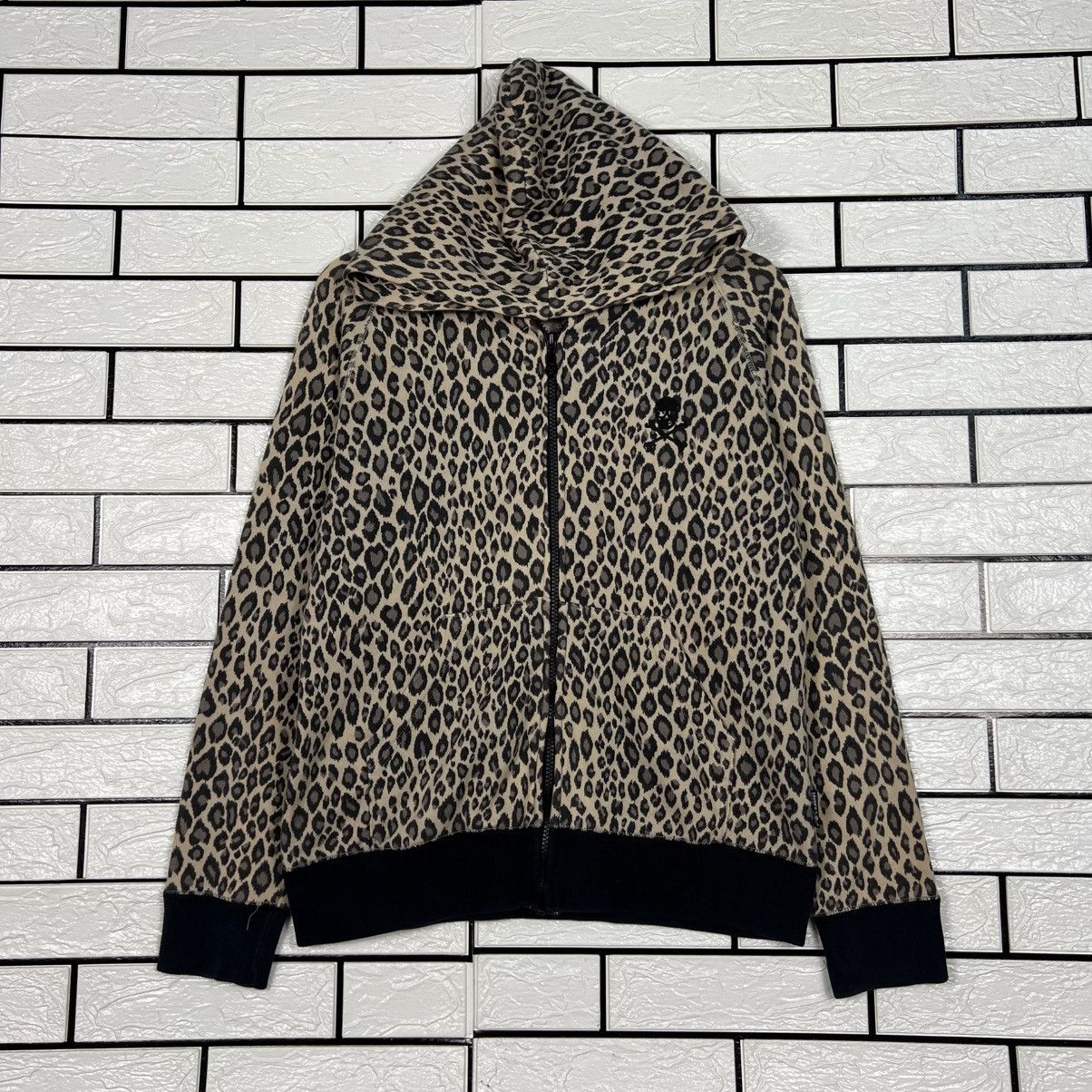 Super Lovers SUPER LOVERS Lovers Rock Cheetah Print Hoodies #4011-C182 Size M / US 6-8 / IT 42-44 - 1 Thumbnail