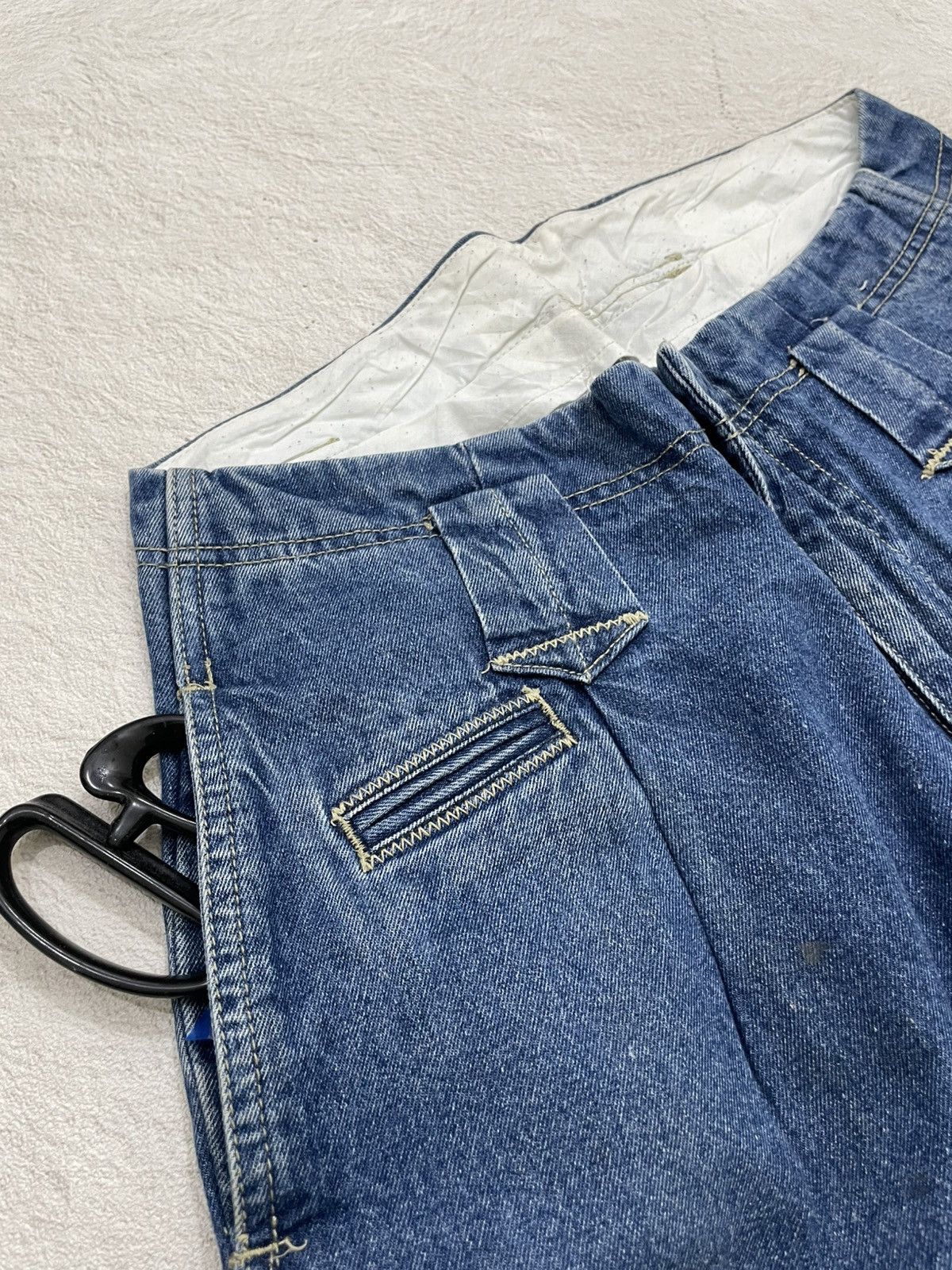 Hysteric Glamour 2000s Blue Denim Distressed Y2K Size US 29 - 5 Thumbnail