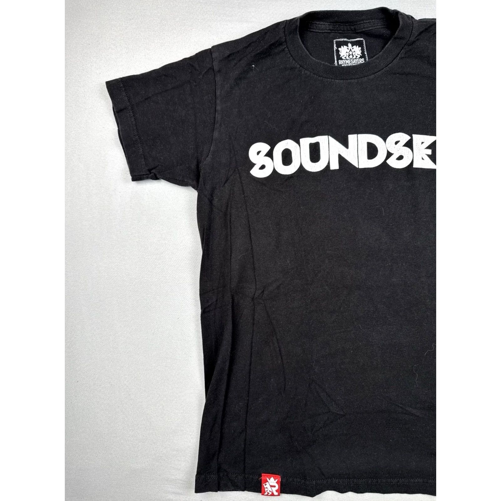 Vintage Rhymesayers Soundset Hip Hop Festival T Shirt Black Adult Small USA Made Mens Short Sleeve Crew Neck Cotton T-Shirt Regular Fit Size US S / EU 44-46 / 1 - 3 Thumbnail