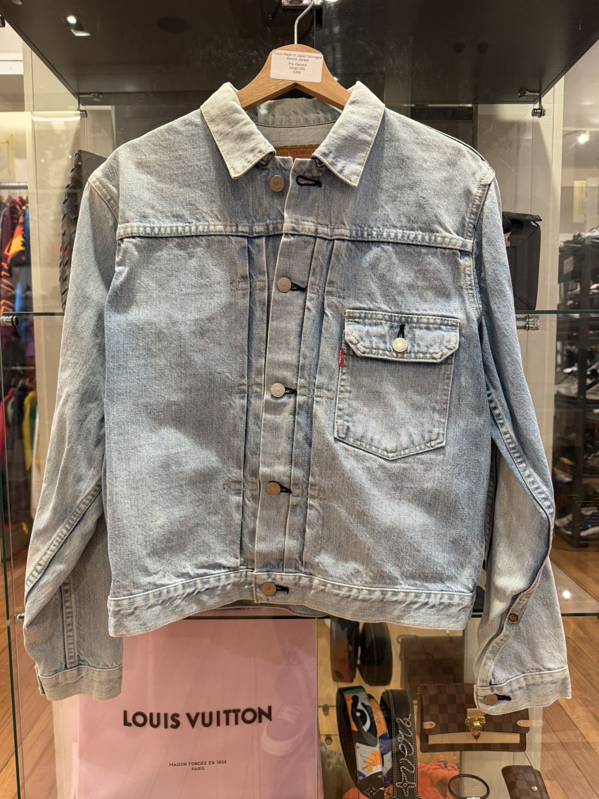 Levi's Levis Selvedged Denim Jacket Size US S / EU 44-46 / 1 - 1 Thumbnail