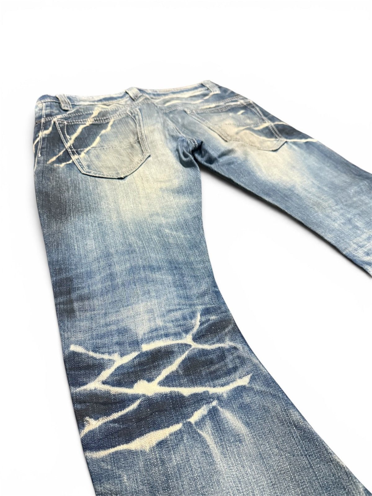 BUFFALO BOBS Bufallo Bobs J Cut Denim Mud Jean Size US 27 - 4 Thumbnail