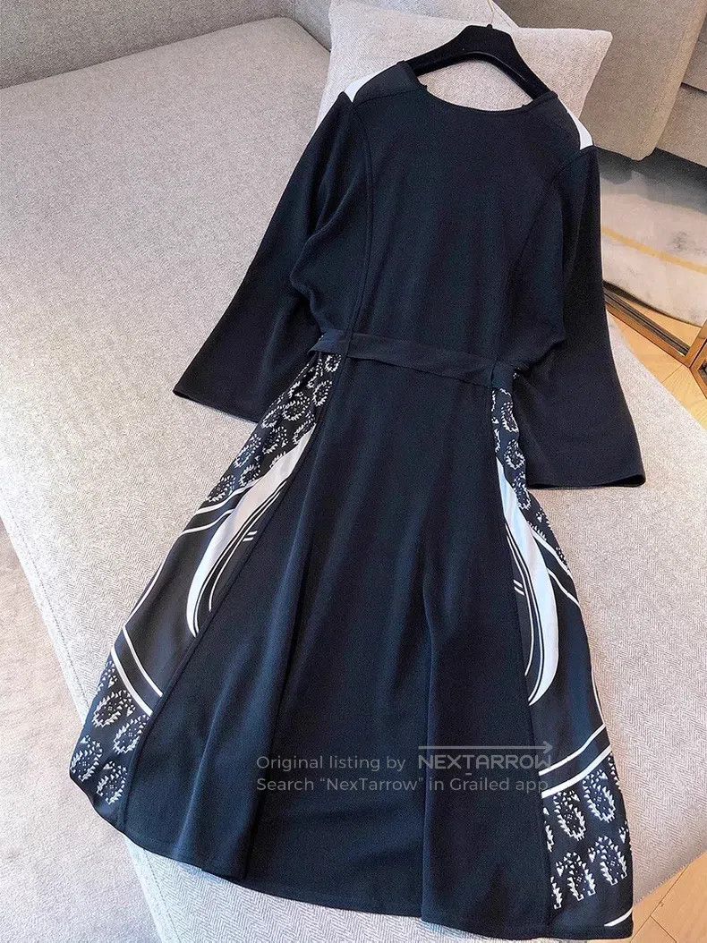 Hermes Hermes Spring/Autumn Twillaine series, black and white sil Size XXS / US 00 / IT 34 - 2 Thumbnail