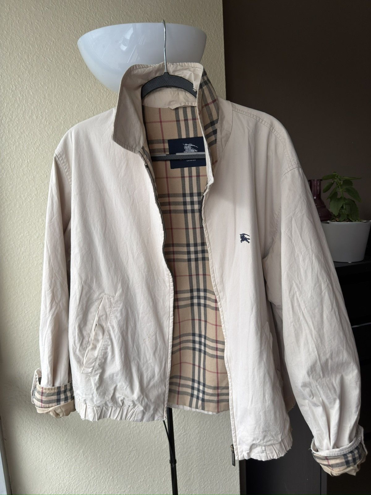 Burberry Burberrys vintage nova check plated bomber jacket Size US M / EU 48-50 / 2 - 18 Thumbnail