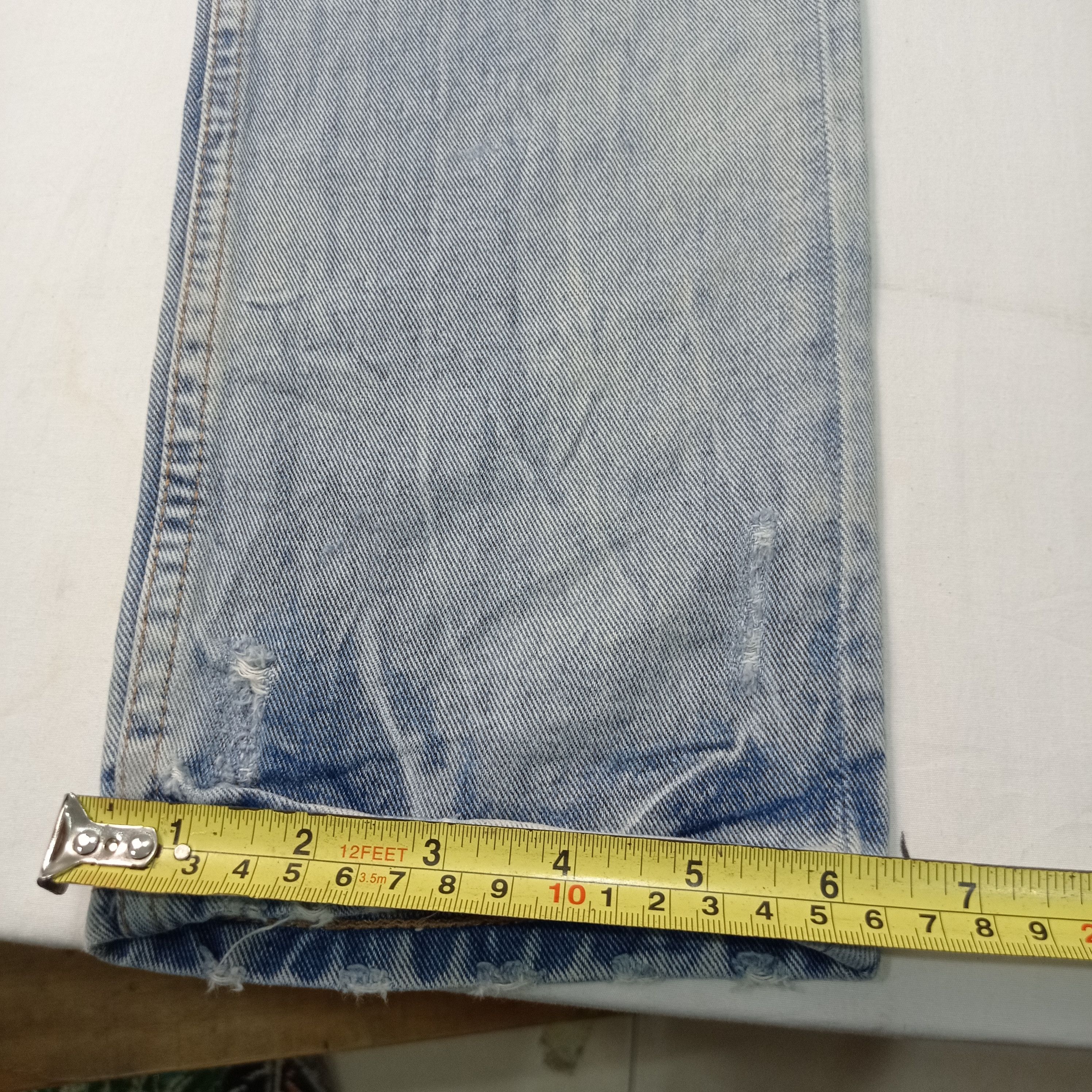 Zara 🔥Zara Faded Distressed Jeans Pants Size US 31 - 20 Thumbnail