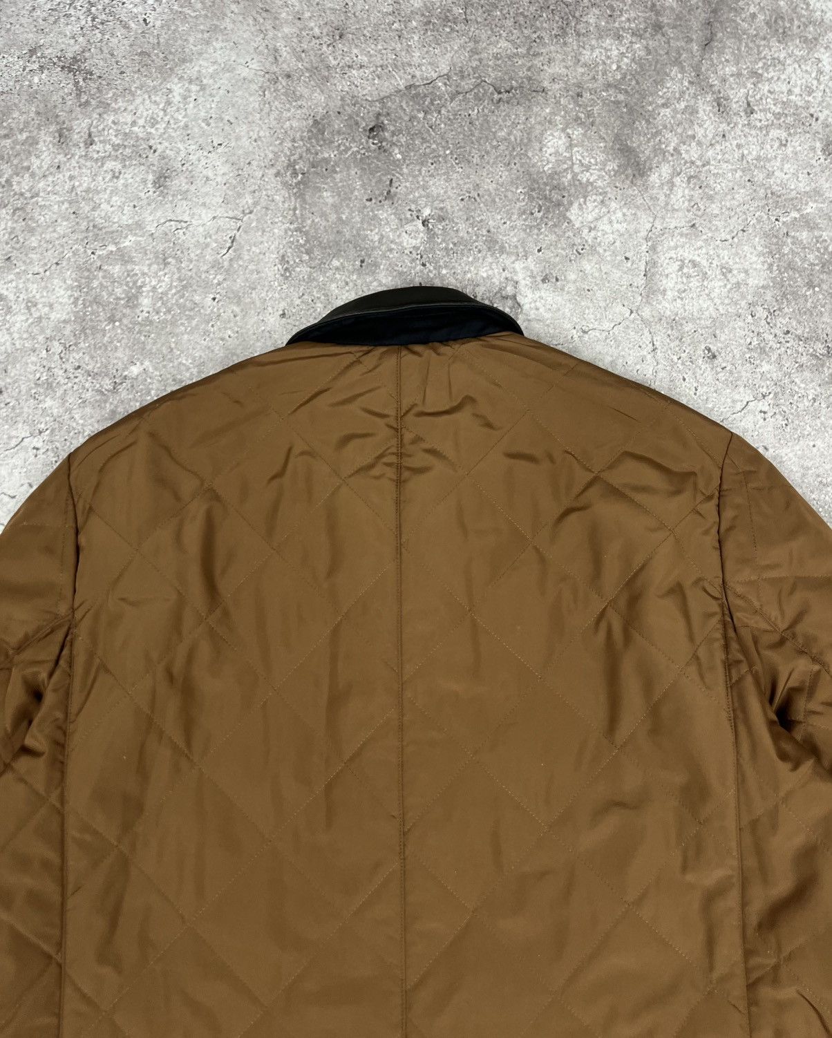 Corneliani Corneliani Reversible Coat Jacket Brown Blue Size US L / EU 52-54 / 3 - 11 Thumbnail