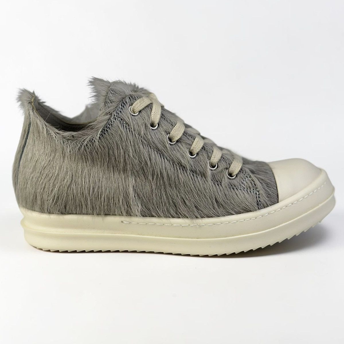 Rick Owens Rick Owens Strobe Fur Ramones Low Size US 7 / IT 37 - 1 Thumbnail