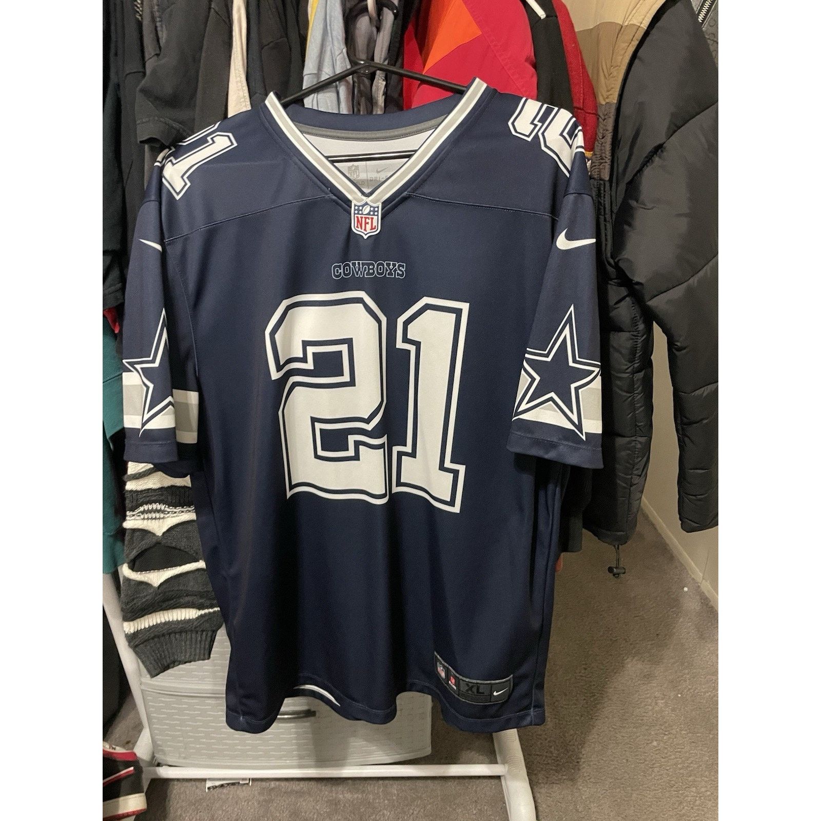 Nike Size XL-Dallas Cowboys Ezekiel Elliott Jersey Nike Dri Fit Size US XL / EU 56 / 4 - 1 Thumbnail