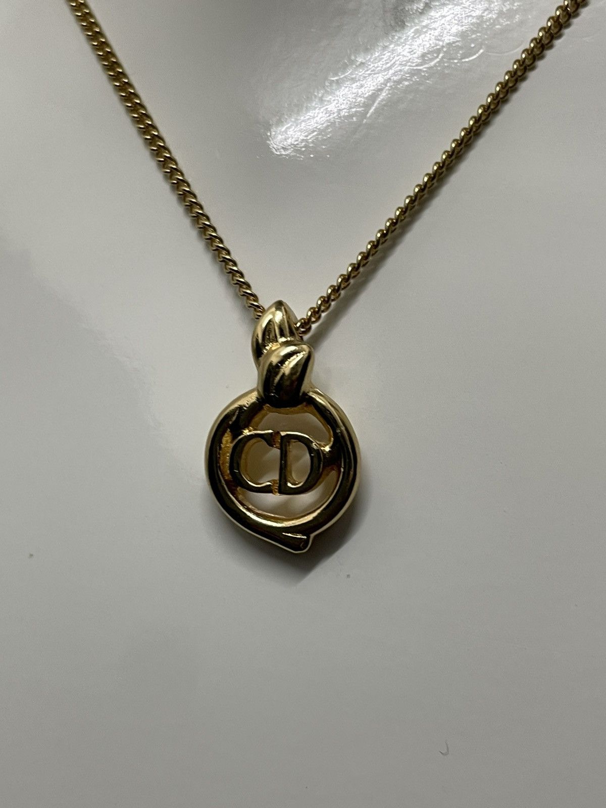 Dior Authentic Dior CD Logo Necklace Pendant (Germany) Size ONE SIZE - 2 Thumbnail
