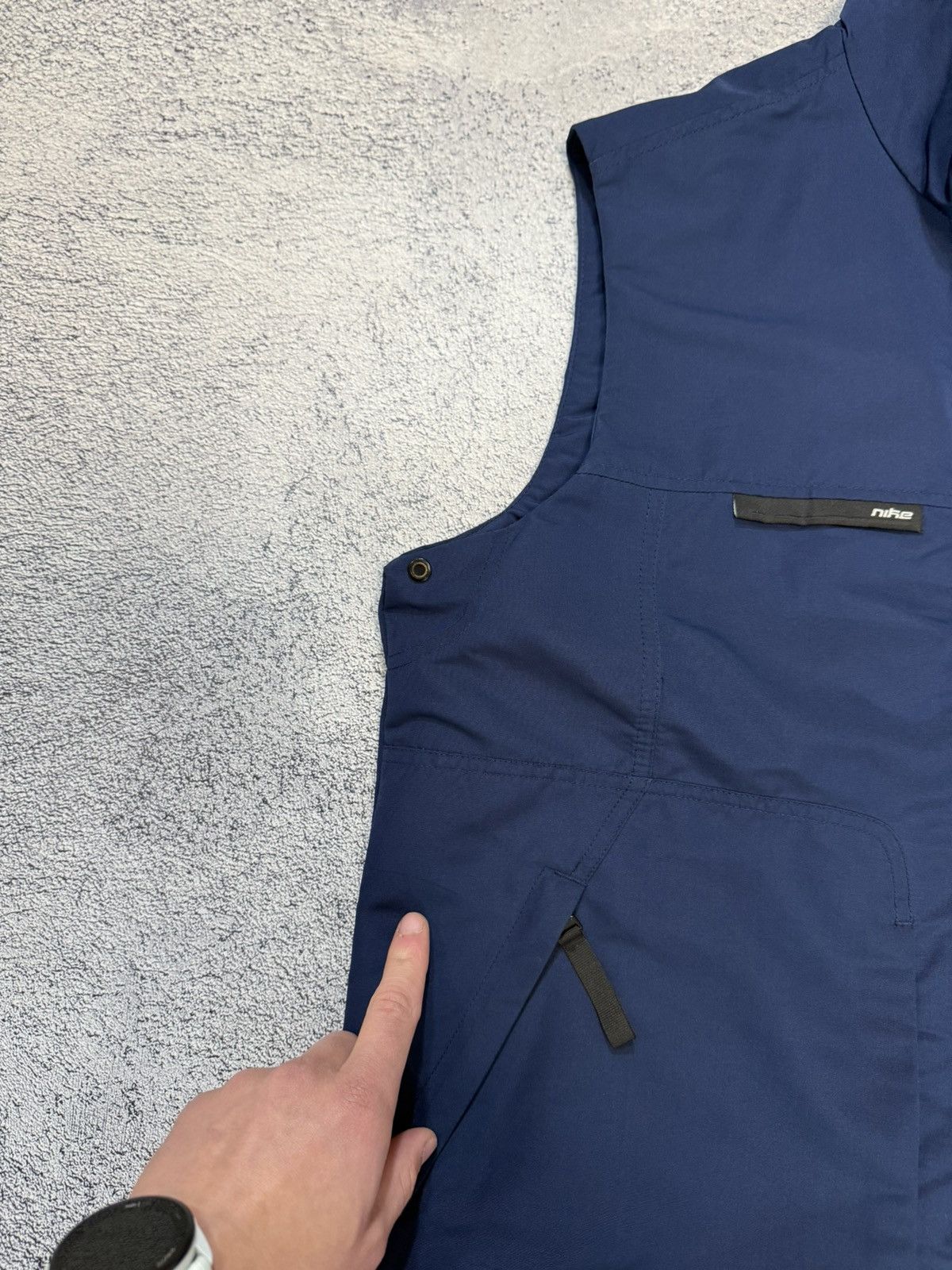 Nike Nike Vintage Puffer Vest Men’s Blue Size M Jacket 90s Style Size US M / EU 48-50 / 2 - 17 Thumbnail