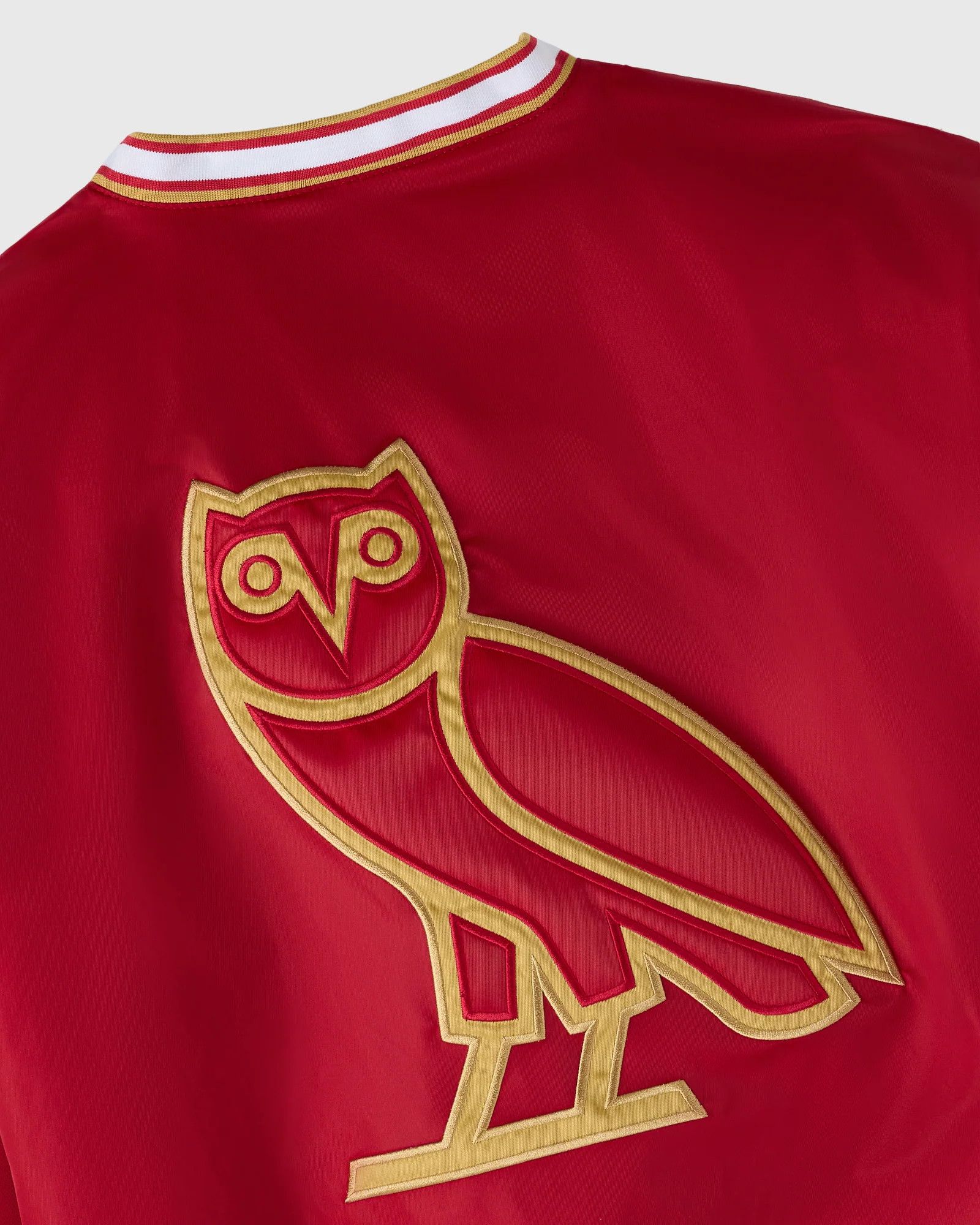 Drake OVO x NFL SAN FRANCISCO 49ER STARTER TRAINER PULLOVER JACKET Size US L / EU 52-54 / 3 - 11 Thumbnail