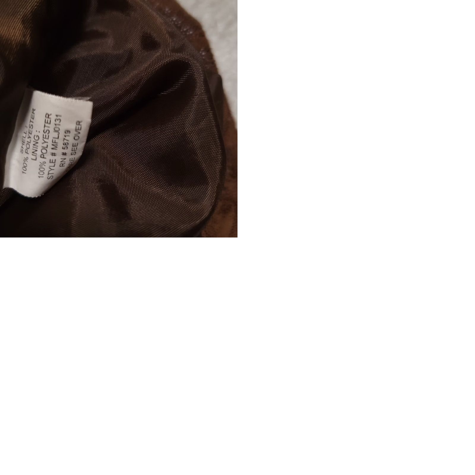Vintage Notations Jacket Womens Large Brown Swirl Print Pockets Lightweight Lined Zip Up Size L / US 10 / IT 46 - 10 Thumbnail