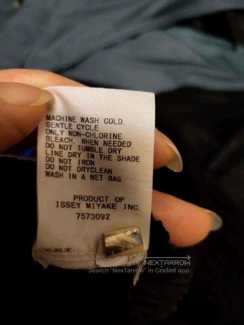 Issey Miyake Issey Miyake size:3 Black Loose Pants Size 22" - 7 Thumbnail