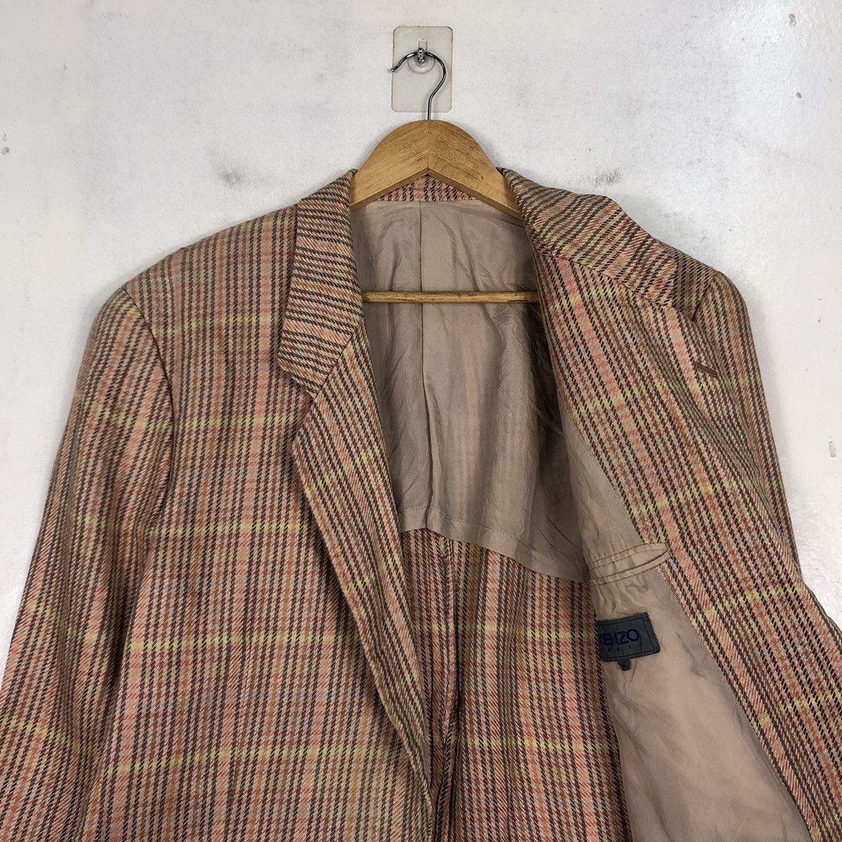 Kenzo × Other × Vintage Kenzo Checkered Coat Jacket Size US M / EU 48-50 / 2 - 10 Thumbnail