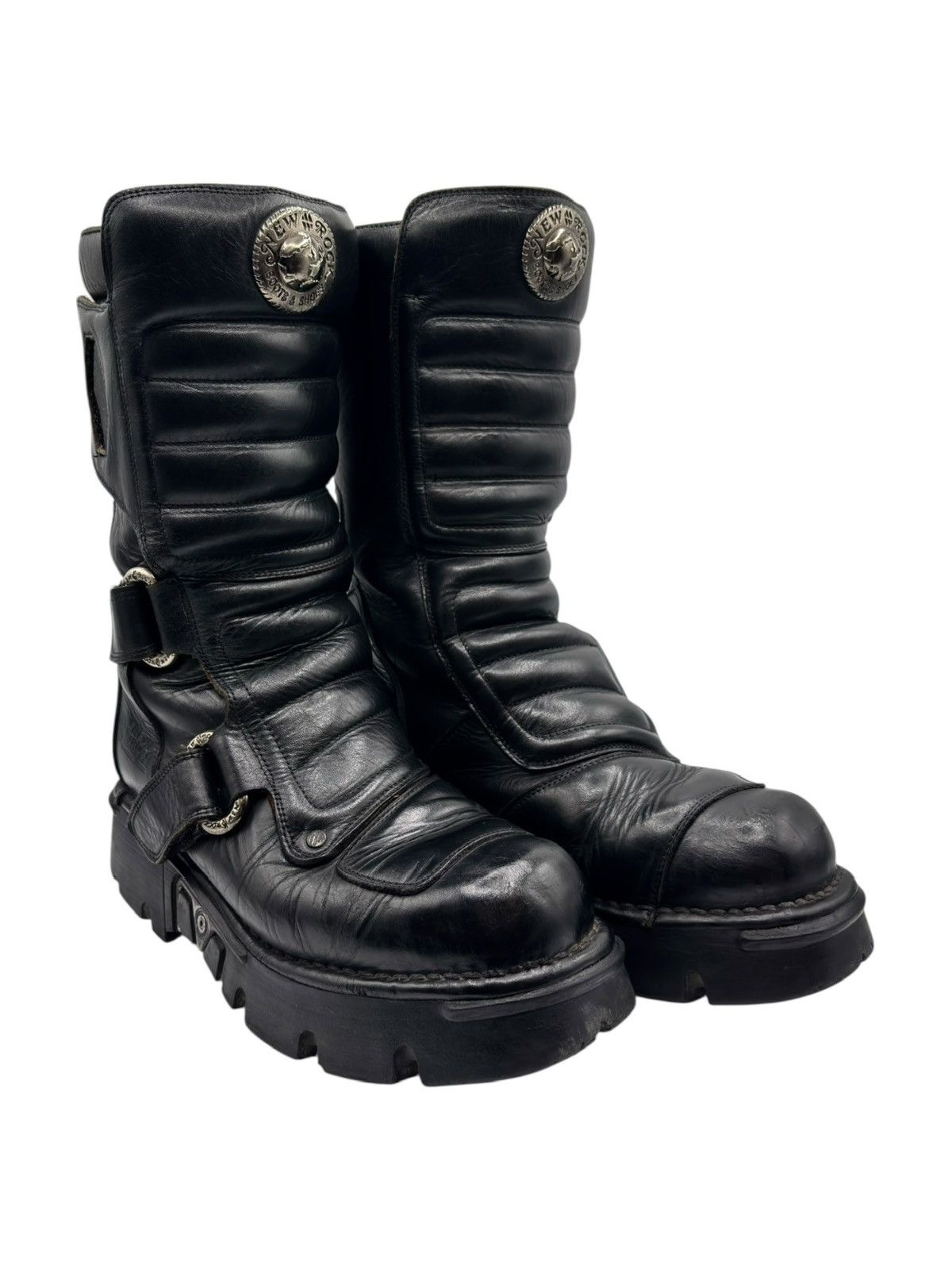 New Rock New Rock Jaded London Scythe Tower Boots | Grailed