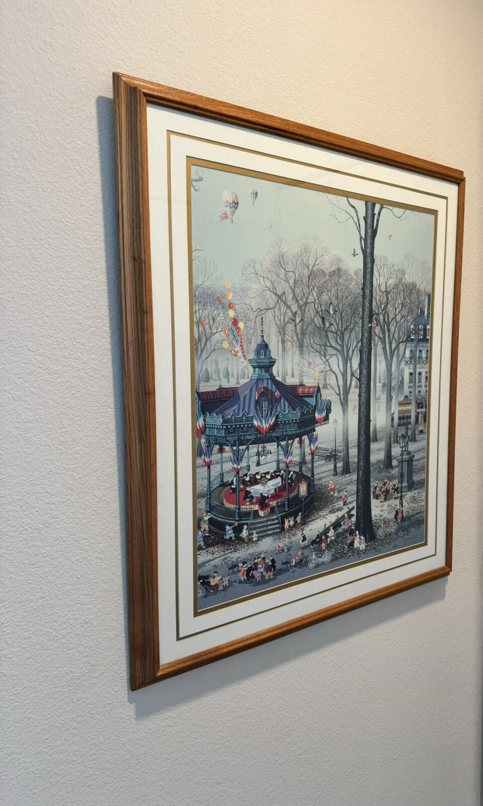 Designer Hiro Yamagata Concert in the Park 1988 Beautifully Framed Size ONE SIZE - 3 Thumbnail