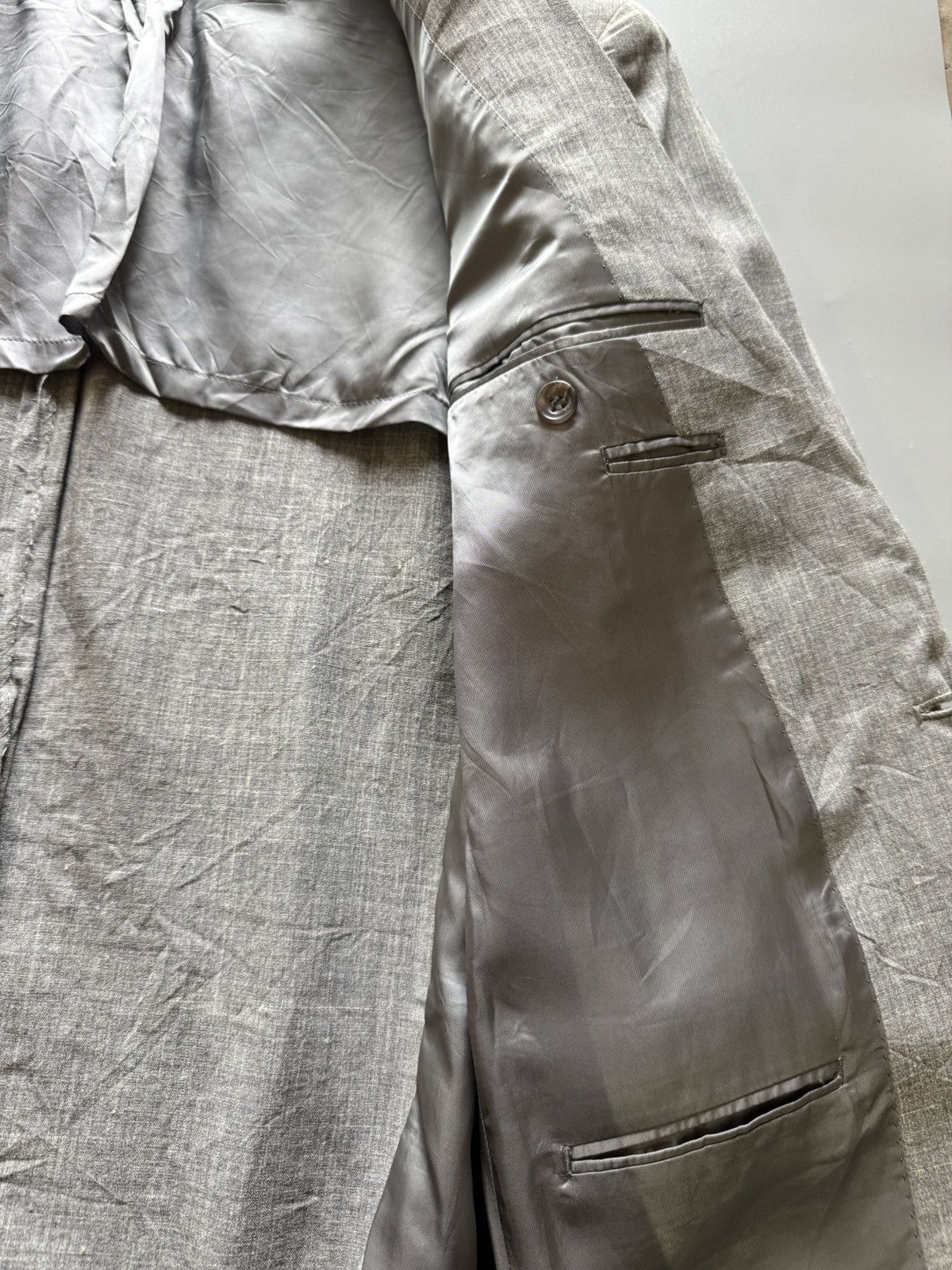 Issey Miyake Vintage 1990s Issey Miyake Design Linen Blazers Size 40L - 5 Thumbnail