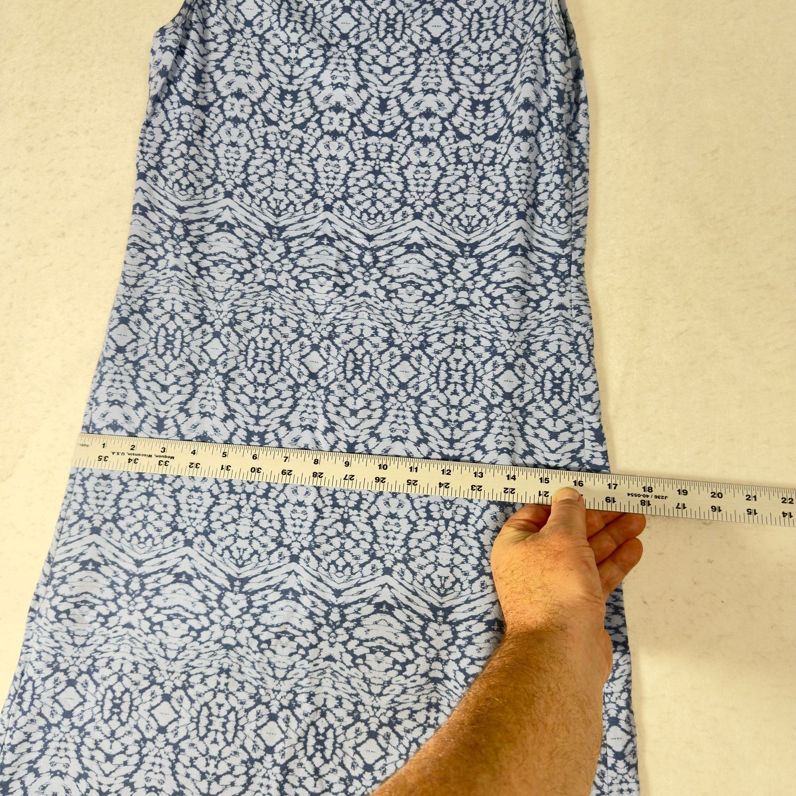Eddie Bauer Eddie Bauer Sleeveless Sun Dress Woman Sm. Blue Batik Boho Size S / US 4 / IT 40 - 9 Thumbnail