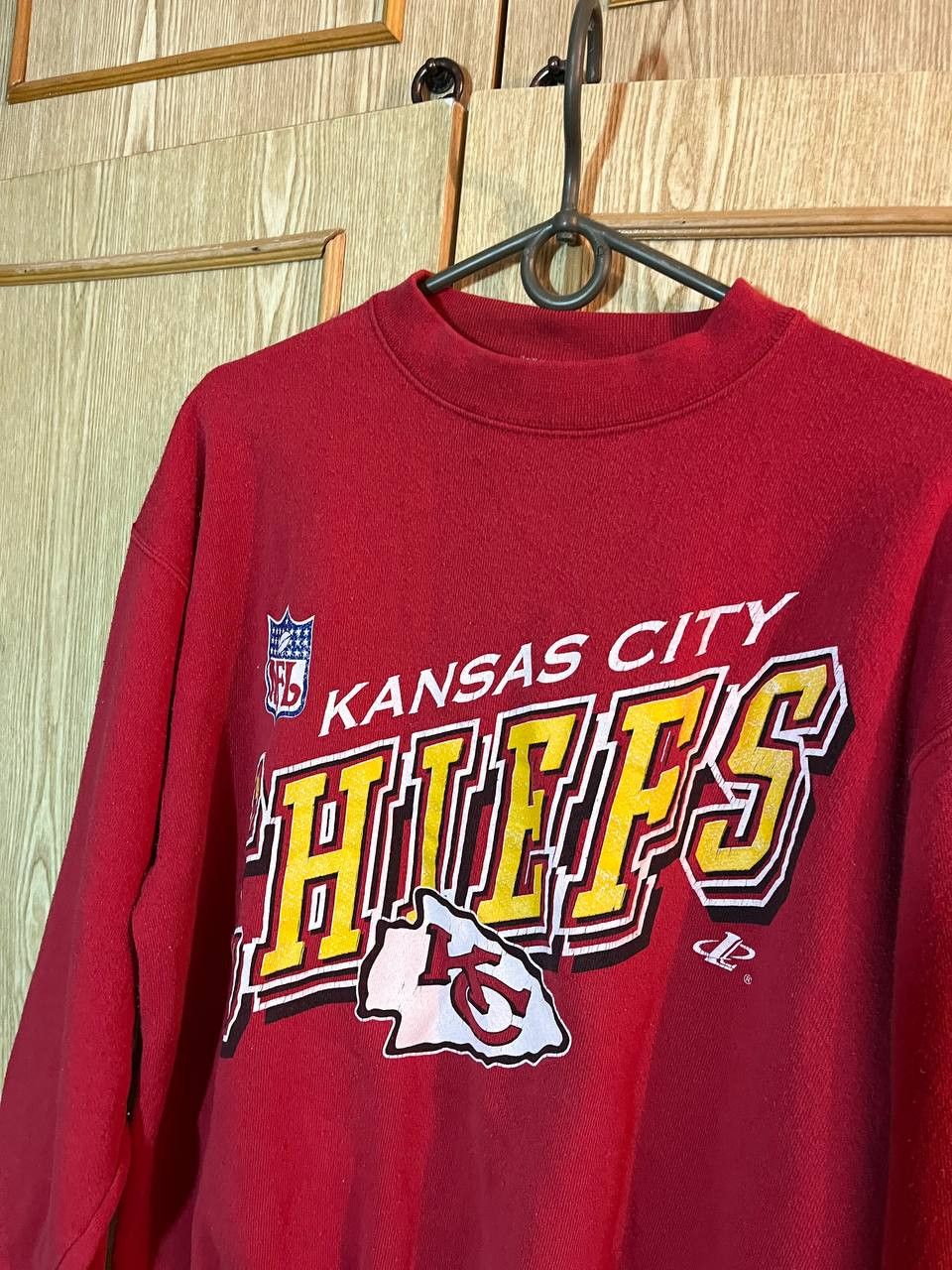 NFL × Vintage NFL Kansas City Chiefs 90s Vintage Sweatshirt Size US M / EU 48-50 / 2 - 2 Thumbnail