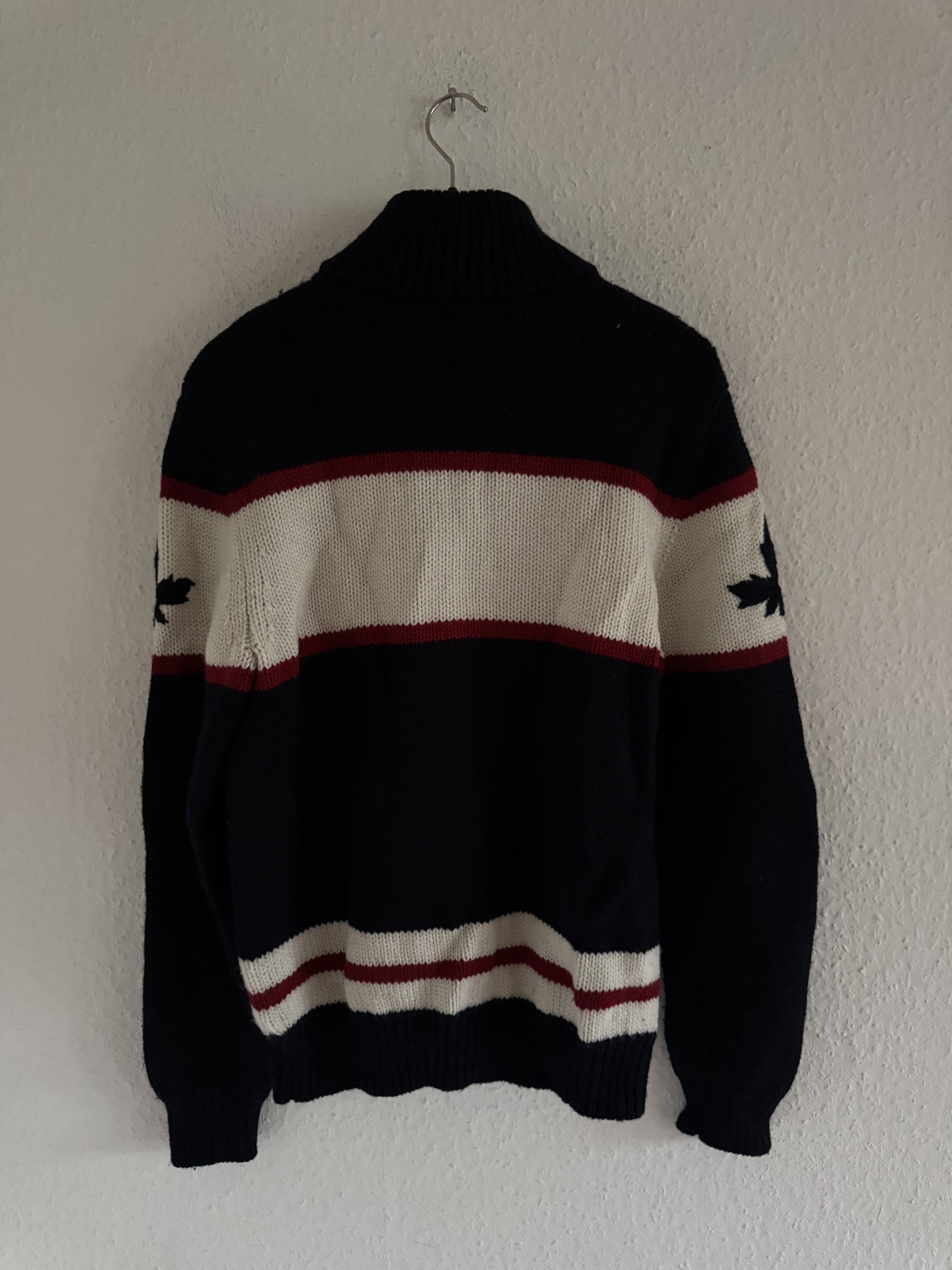 Dsquared2 FW10 Maple Leaf Knit Zip Jacket Size US L / EU 52-54 / 3 - 12 Thumbnail