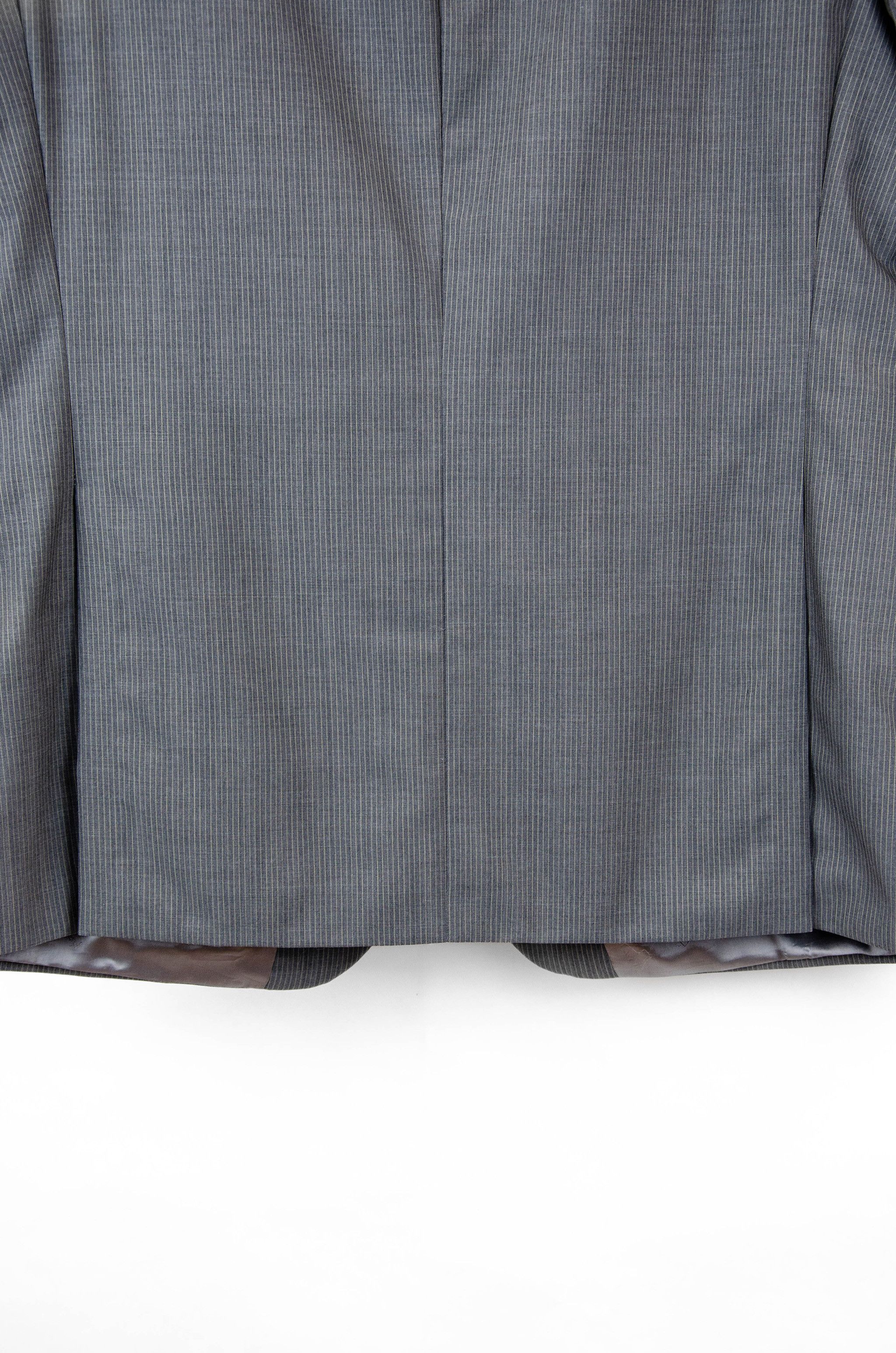 Yves Saint Laurent YSL Pour Homme Pinstripe Wool Suit - Size 26 Size 46R - 22 Thumbnail