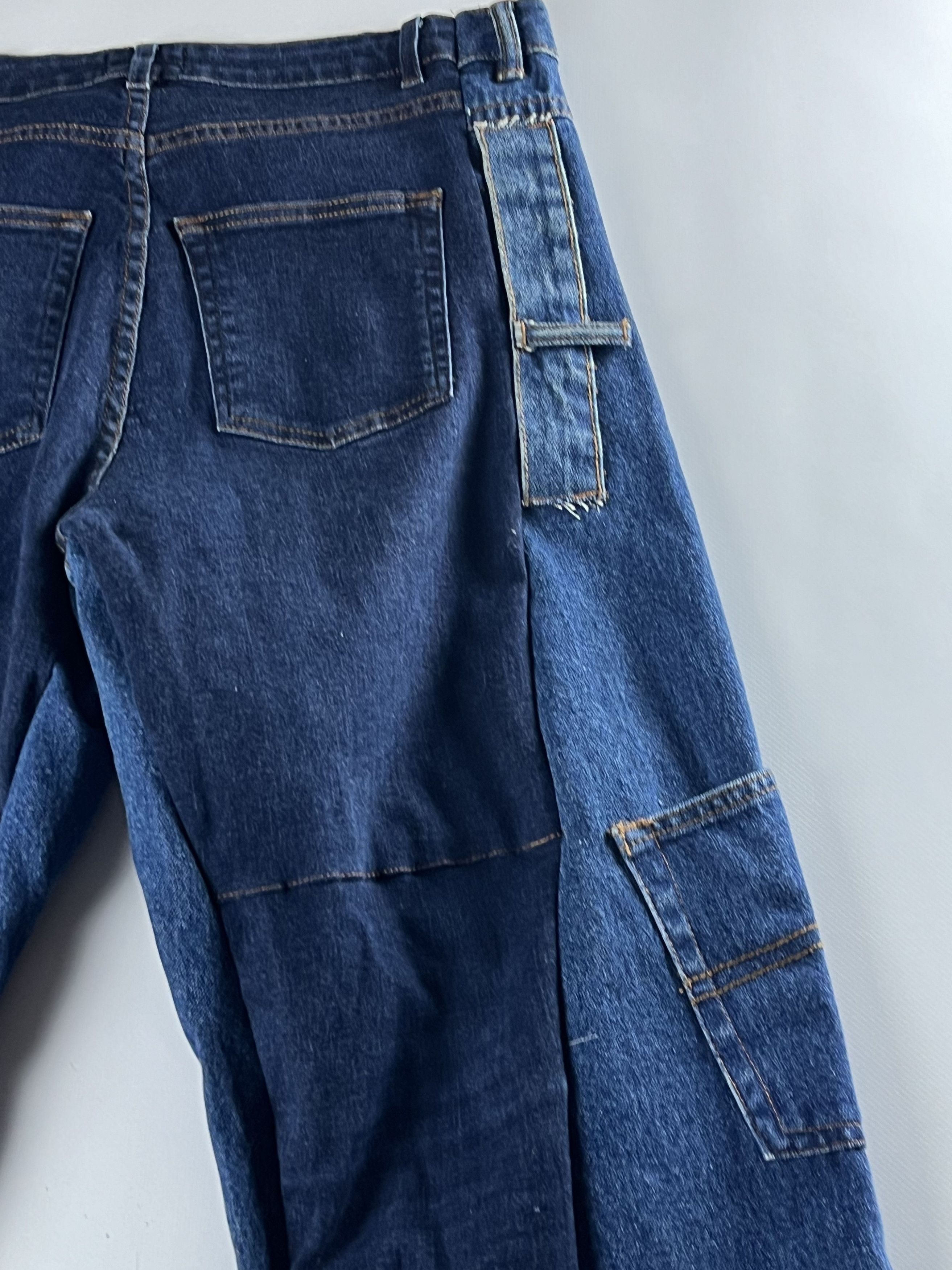 Acne Studios × Vintage Rare! ACNE STUDIOS BAGGY REWORKED JEAN Size US 33 - 4 Thumbnail