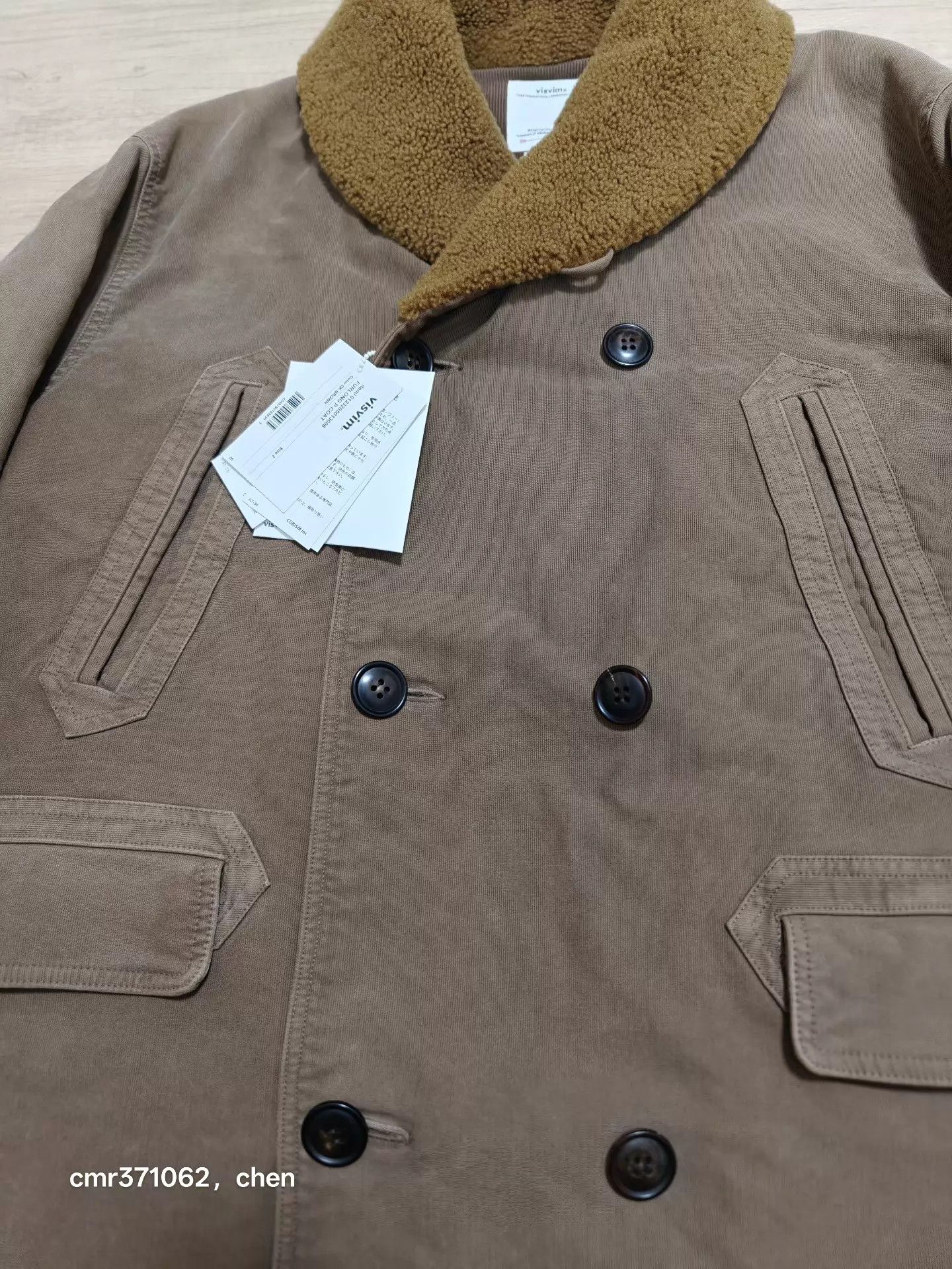 Visvim VISVIM 23AW FURLONG P.COAT dk brn sz2, worn 1x NM Size US M / EU 48-50 / 2 - 2 Thumbnail