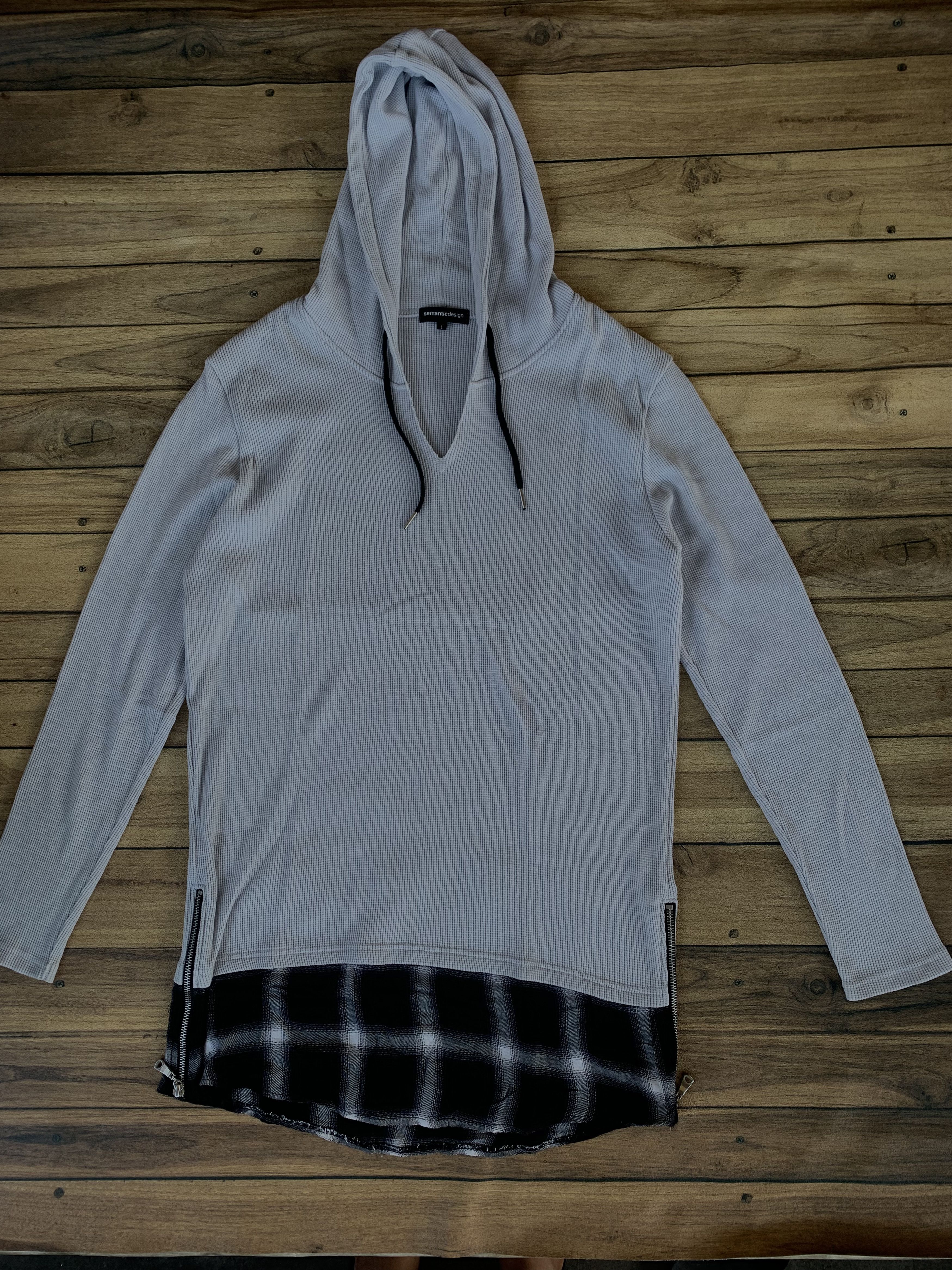 semanticdesign Semantidesign double layer flannel zipper hoodie Size US L / EU 52-54 / 3 - 1 Thumbnail