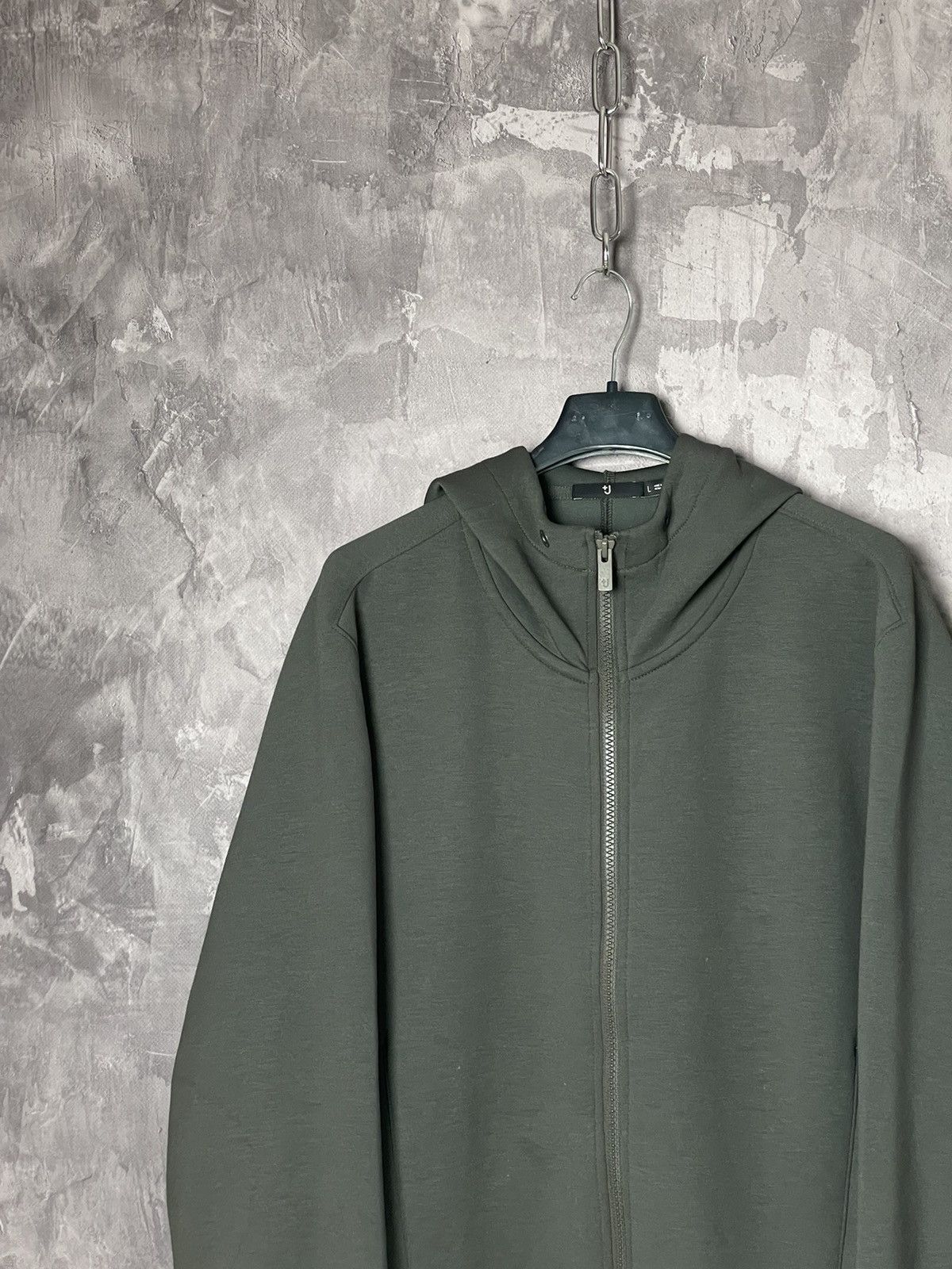 Jil Sander × Uniqlo Uniqlo Jil Sander Oversize Zip Hoodie Boxy fit Size M / US 6-8 / IT 42-44 - 3 Thumbnail
