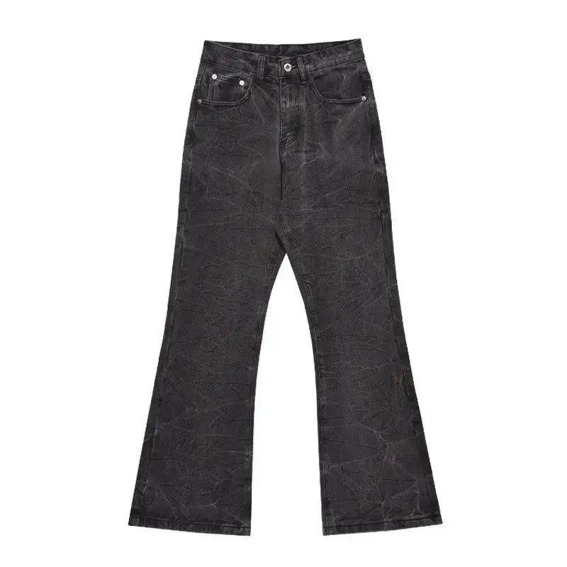 Japanese Brand Retro wide leg casual micro flared jeans Size US 32 / EU 48 - 5 Thumbnail
