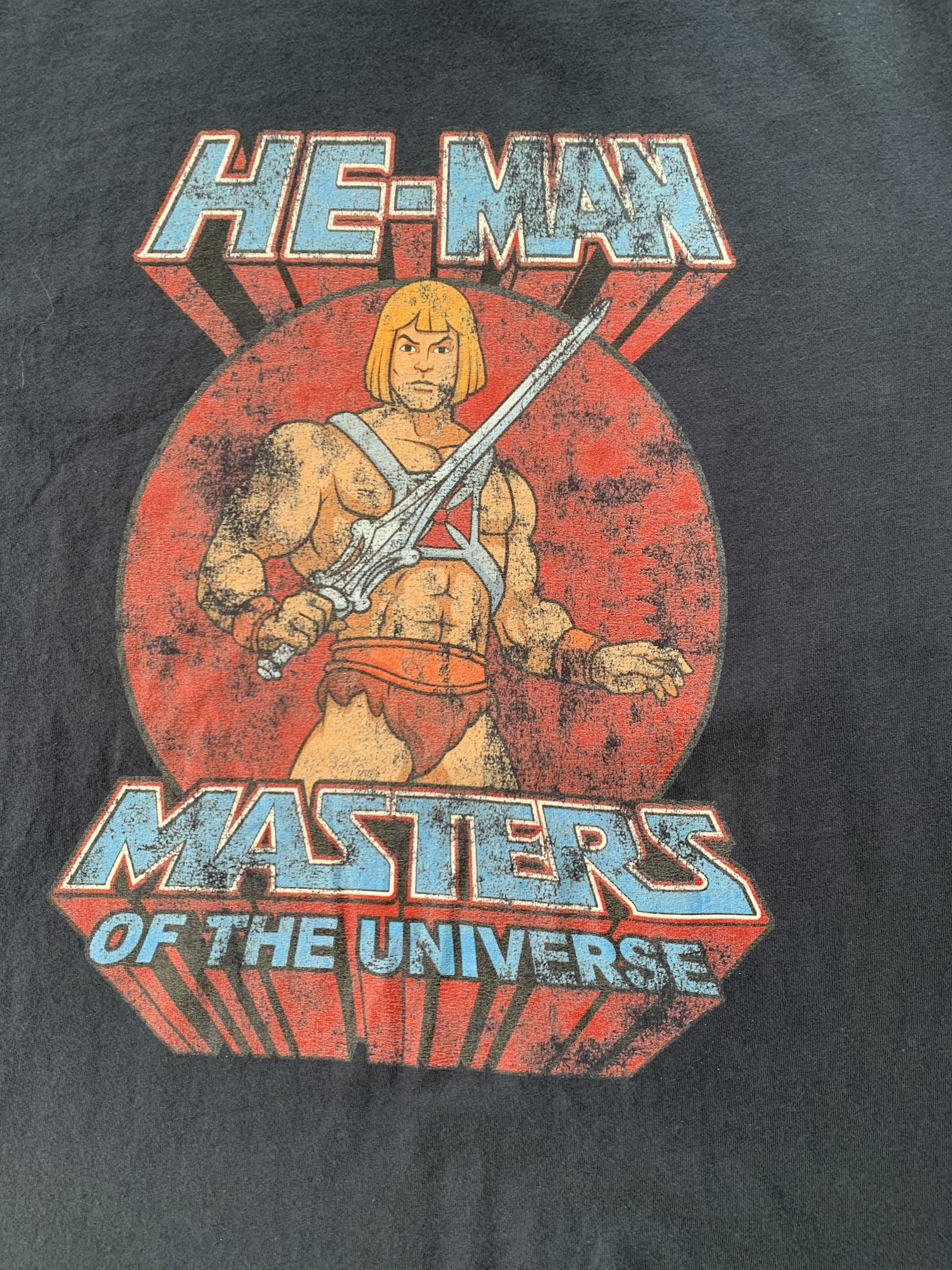 Anime × Cartoon Network Masters of the Universe He Man Pose T Shirt Size US L / EU 52-54 / 3 - 5 Thumbnail