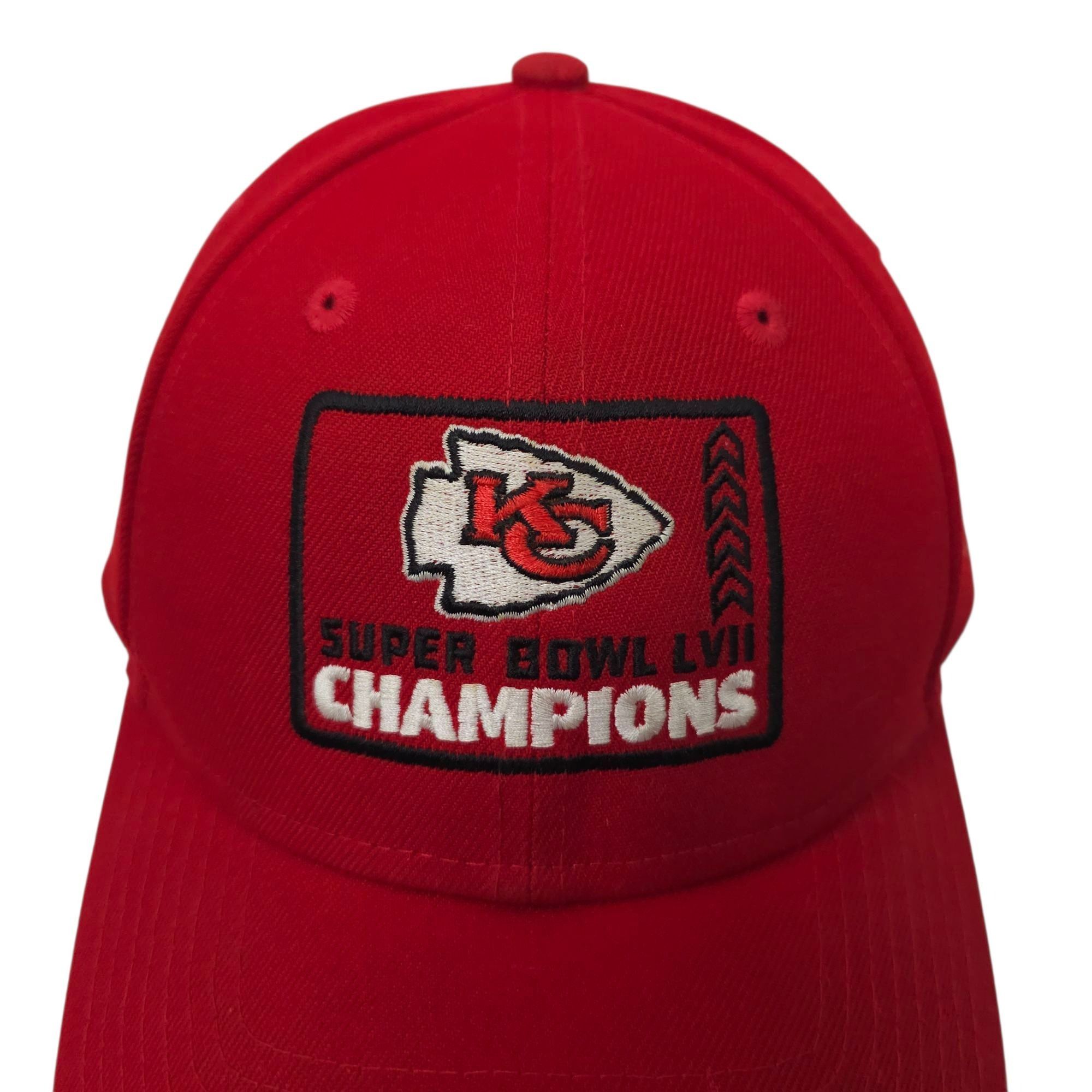 New Era Kansas City Chiefs Super Bowl LVII Champions Strapback Cap Size ONE SIZE - 9 Thumbnail
