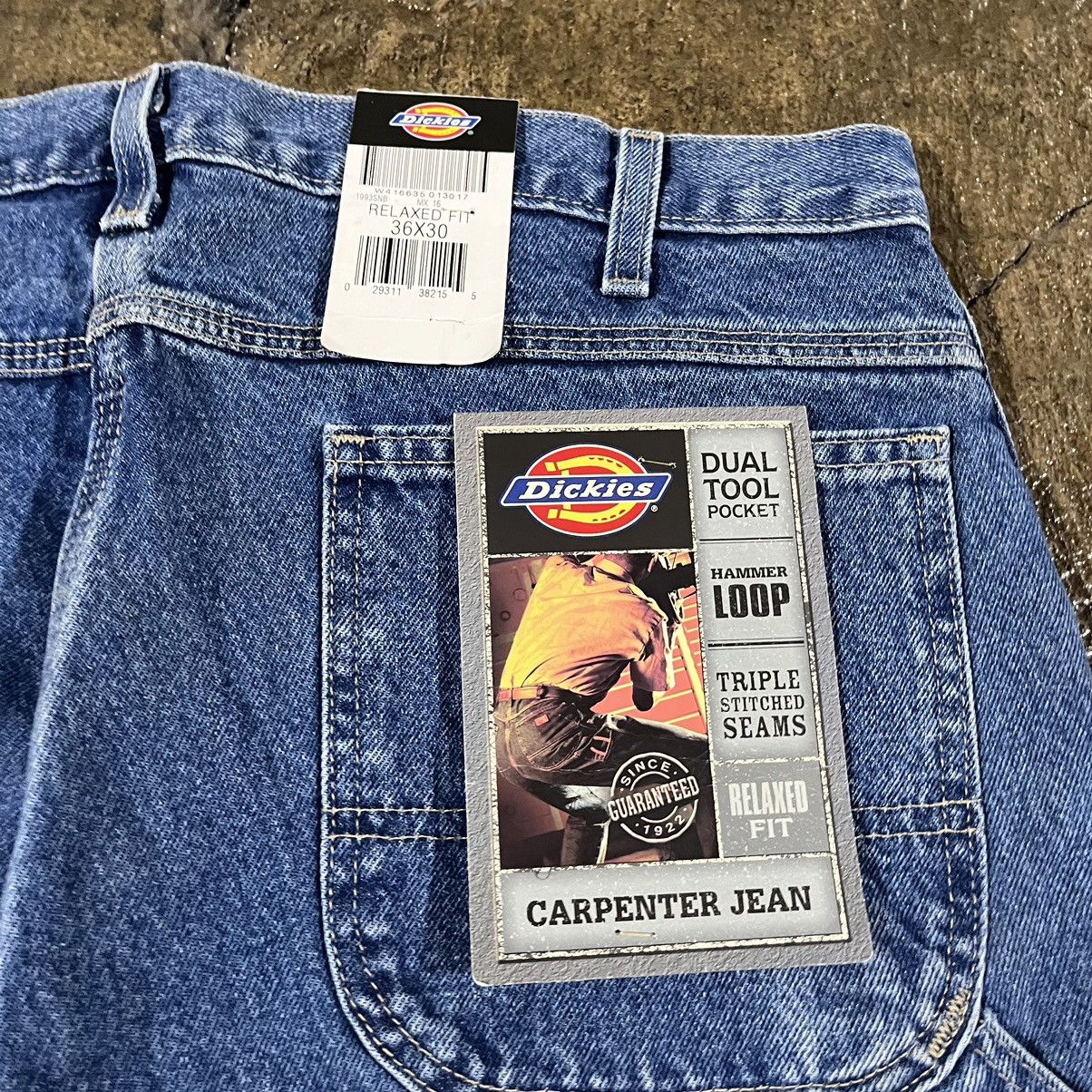 Carhartt × Dickies × Vintage Vintage Y2K Dickies Carpenter Jeans Baggy Workwear Skater Size US 36 / EU 52 - 6 Thumbnail