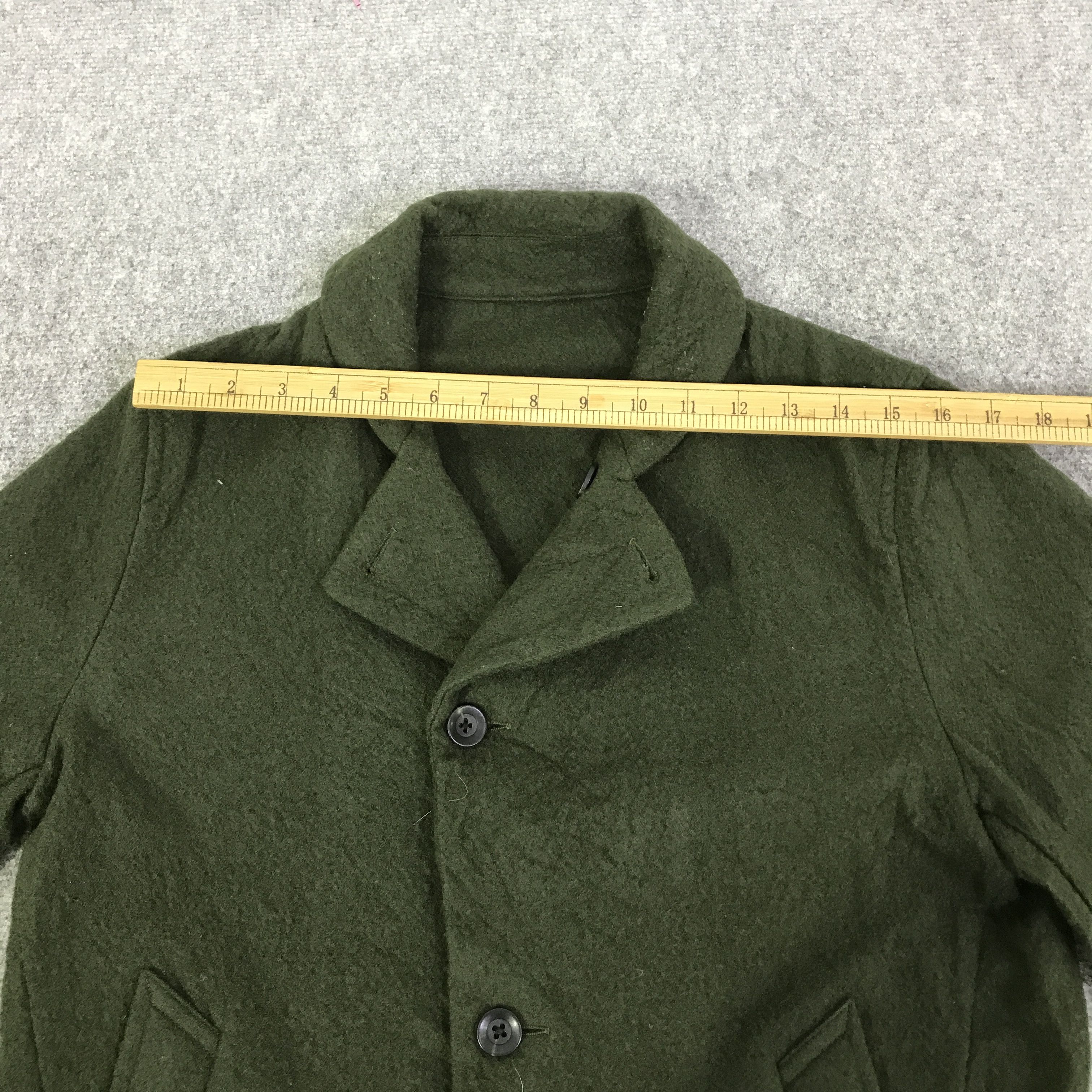 Japanese Brand MARINERO WOOL BUTTON JACKET K104B14 Size US M / EU 48-50 / 2 - 5 Thumbnail
