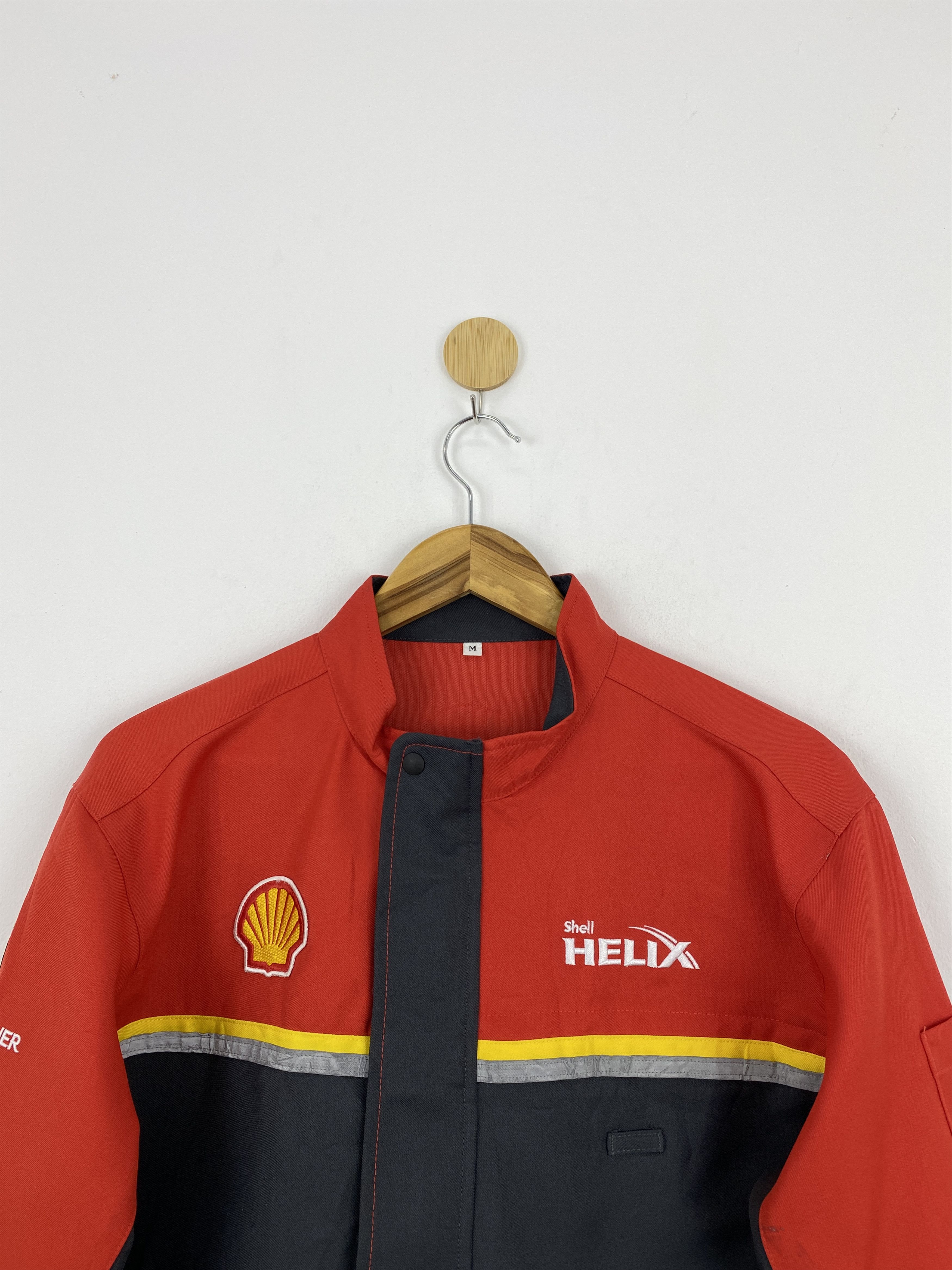 Ferrari Vintage Shell Helix Ferrari Racing Workers Jacket J1775 Size US M / EU 48-50 / 2 - 2 Thumbnail