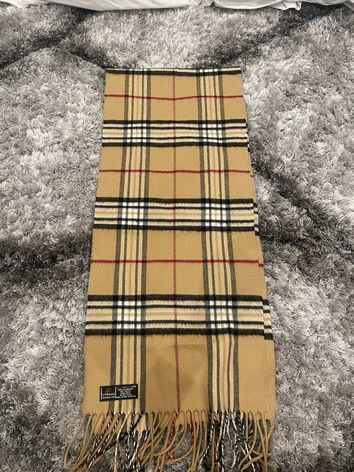Burberry Custom Burberry look alike scarf | Grailed