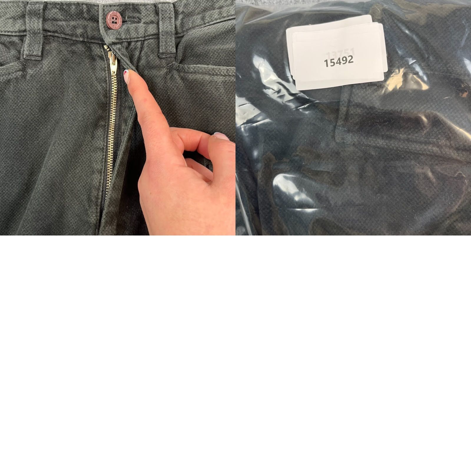 Versace Versace Jeans 28 32 Grey Dark Denim 5-Pocket Button Closure Vintage Italy Men Jeans Size US 28 / EU 44 - 9 Thumbnail