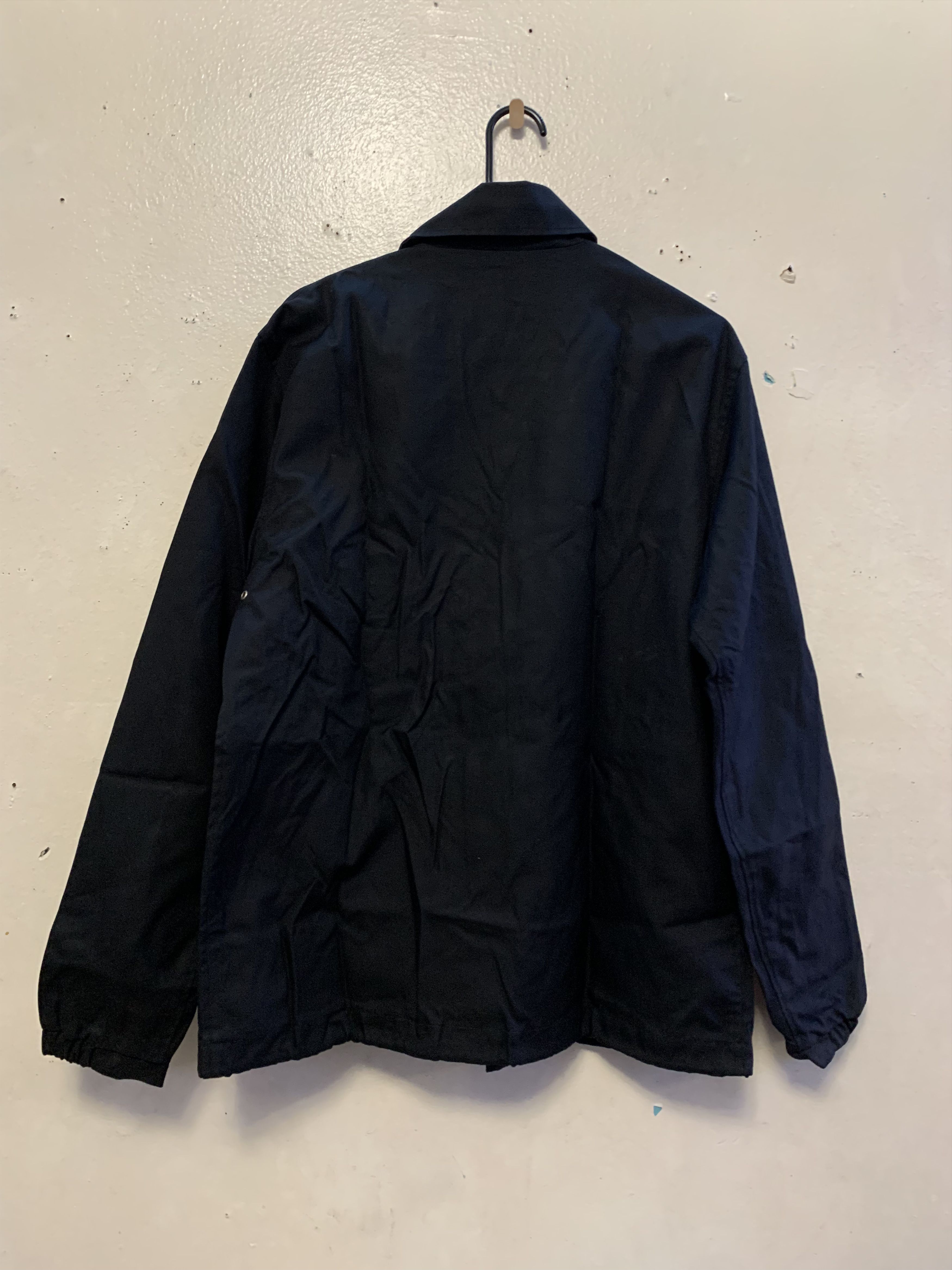 Richardson RICHARDSON Coach Jacket ⊛ BLACK ⊛ Gently Used w/ Minor Flaw Size US M / EU 48-50 / 2 - 5 Thumbnail