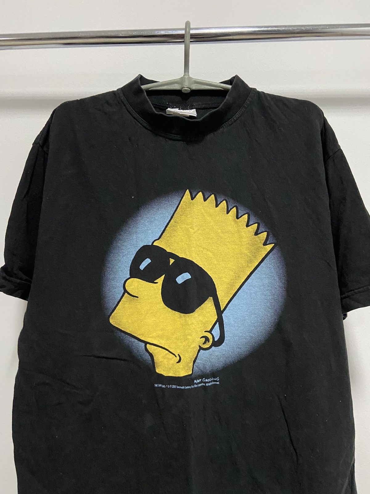 The Simpsons × Vintage Bart sunglasses big print 2000 t shirt cartoon Simpsons Size US L / EU 52-54 / 3 - 2 Thumbnail