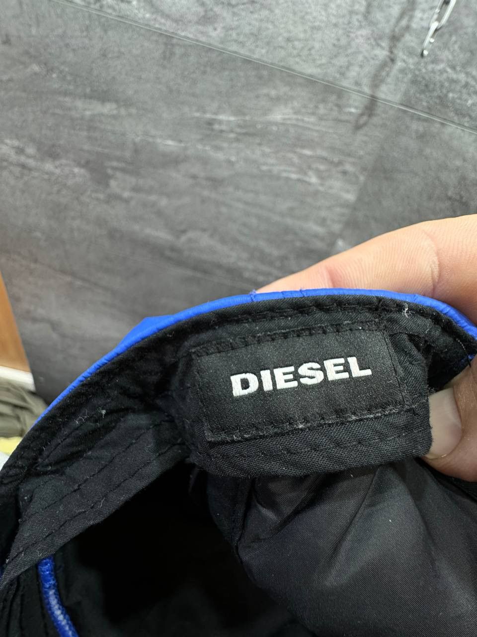 Diesel Diesel Blue Cap Nylon Hats Size ONE SIZE - 9 Thumbnail