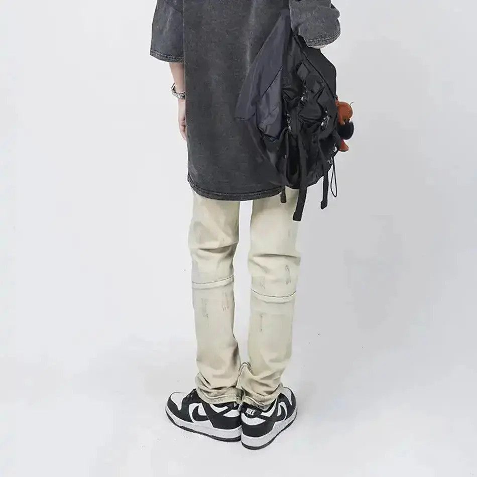 Japanese Brand Ripped Jeans Skinny Size US 32 / EU 48 - 5 Thumbnail