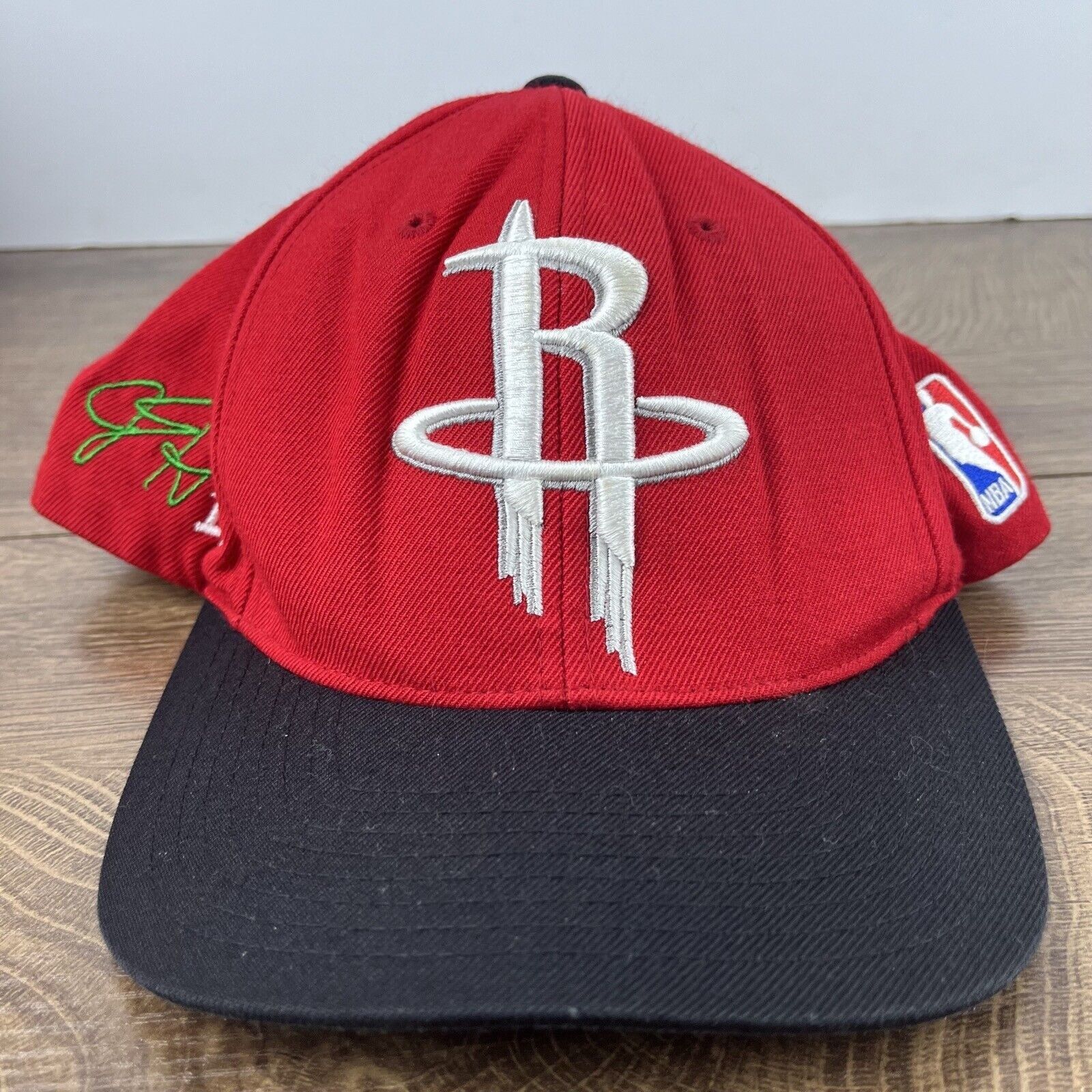 Mitchell & Ness Houston Rockets Snapback Hat Red Mitchell & Ness Adjustable Size ONE SIZE - 4 Thumbnail