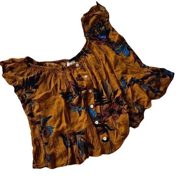 Other Sadie & Sage Boho Floral Flowy 100% Rayon Top L Size L / US 10 / IT 46 - 1 Thumbnail