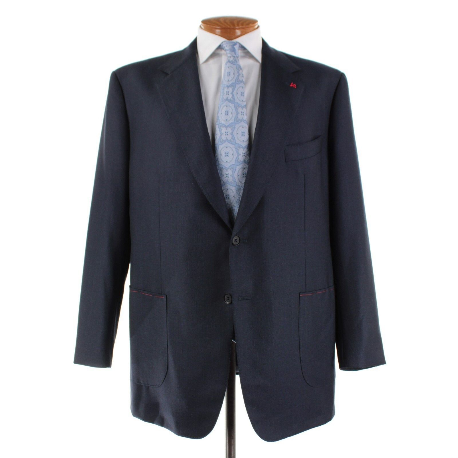 Isaia isaia Suit Size US 50 Regular in Blue Size 50R - 1 Thumbnail