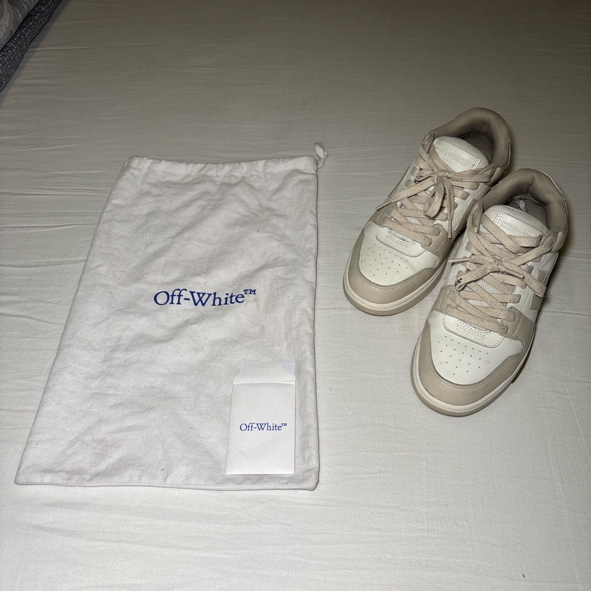 Off-White Off-White “Out of Office” Leather Sneakers — EU 41 Size US 8 / EU 41 - 2 Thumbnail