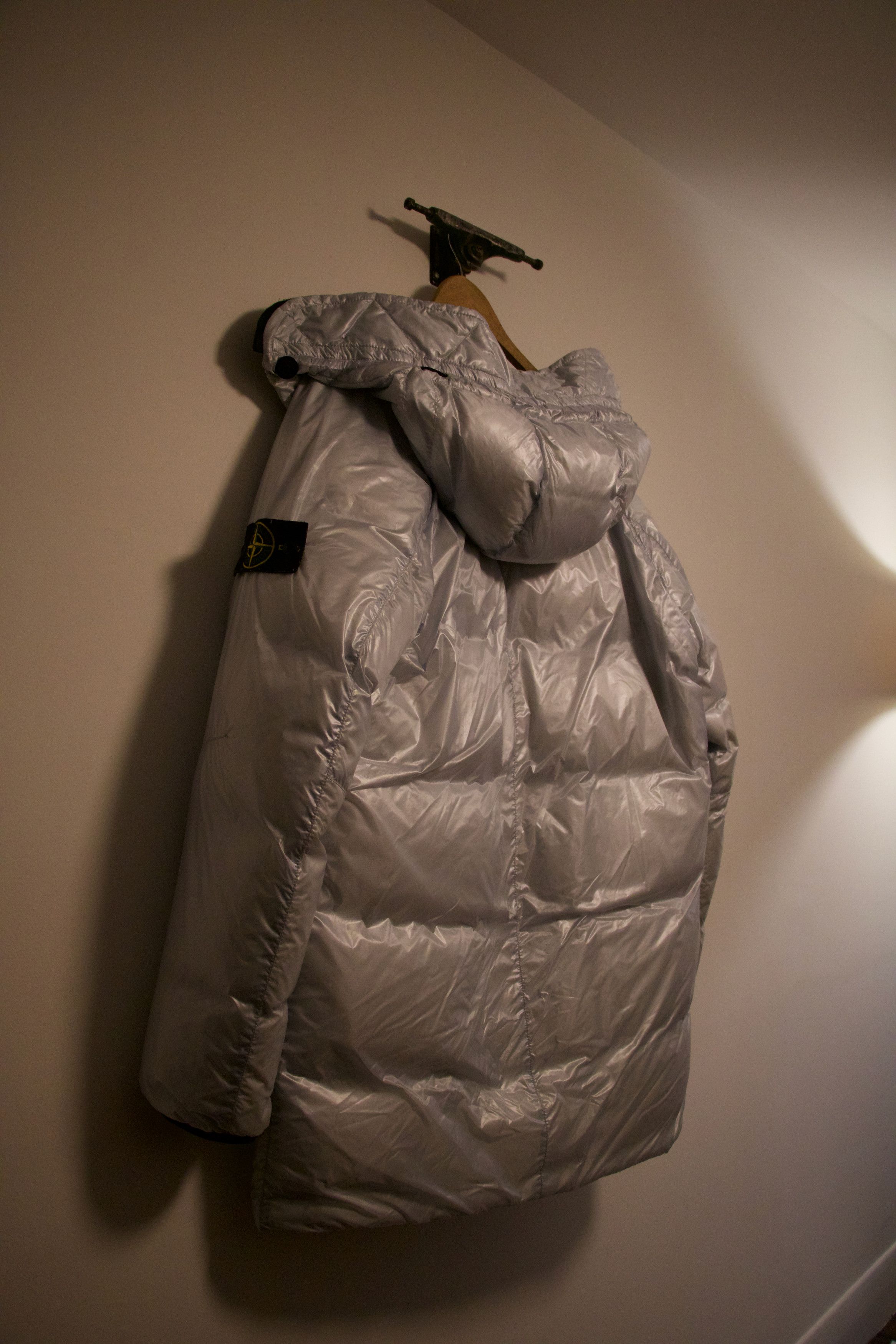 Stone Island Stone Island Ice blue Down Jacket Size US L / EU 52-54 / 3 - 7 Thumbnail