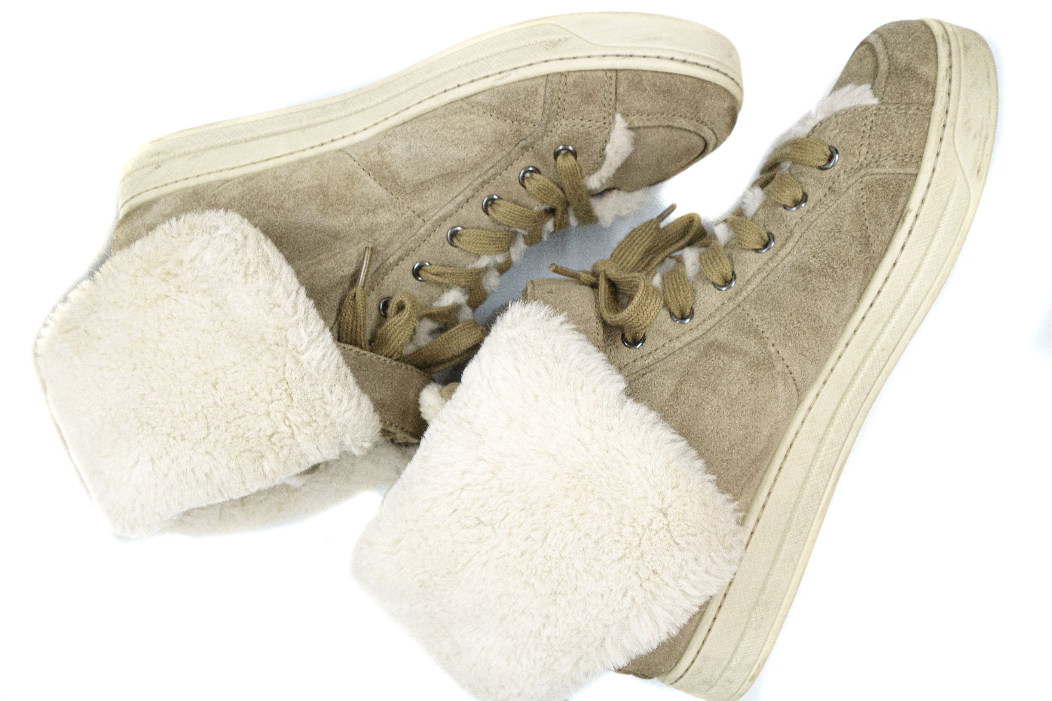 Prada Wedge Suede High Boots Size US 9 / IT 39 - 6 Thumbnail