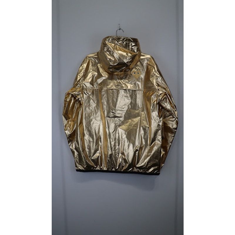Comme des Garcons PLAY o1rshd1 Full Zip Jacket K-way in Gold Size US L / EU 52-54 / 3 - 16 Thumbnail