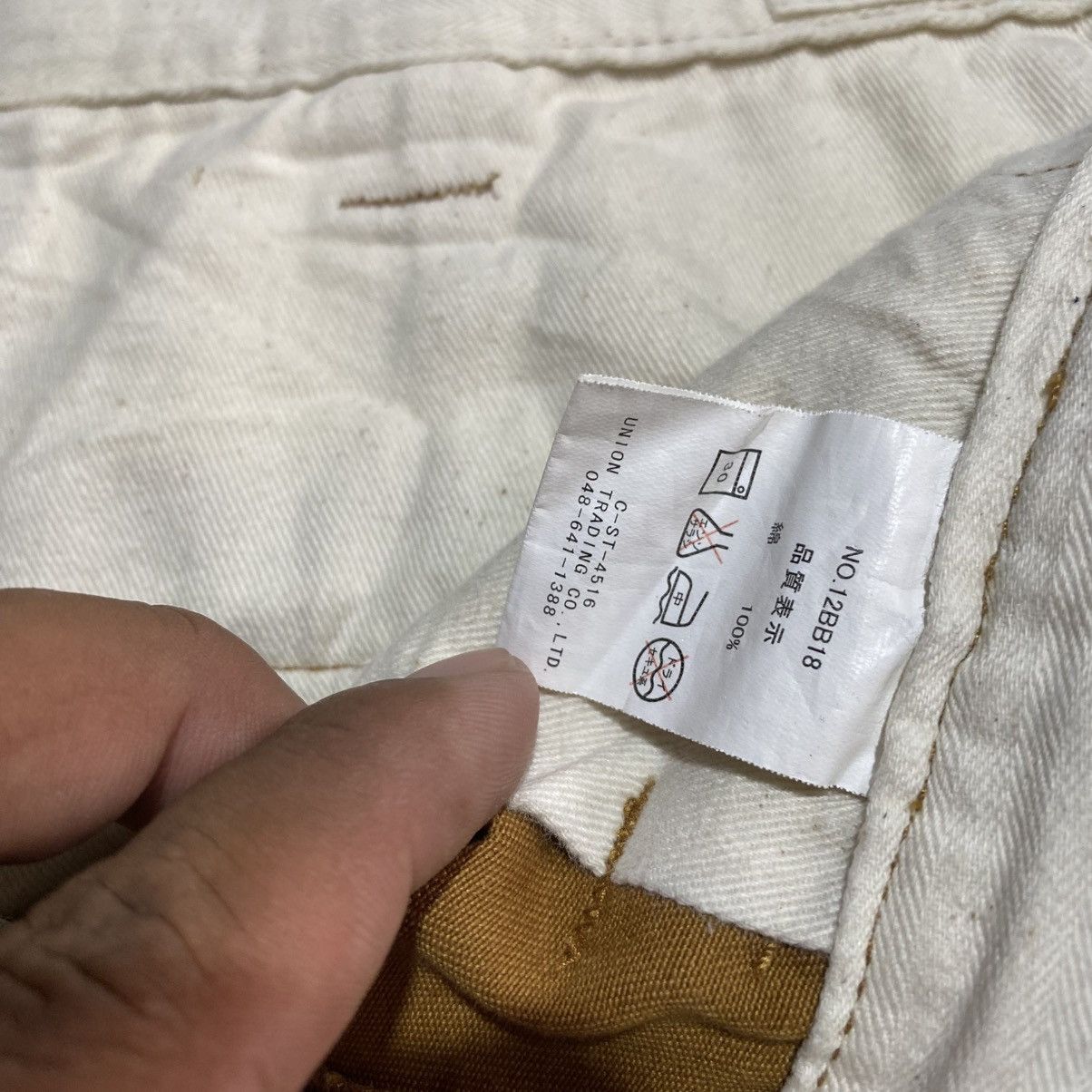 Japanese Brand Houston Japan Trousers Cotton Long Pants Size US 34 / EU 50 - 8 Thumbnail