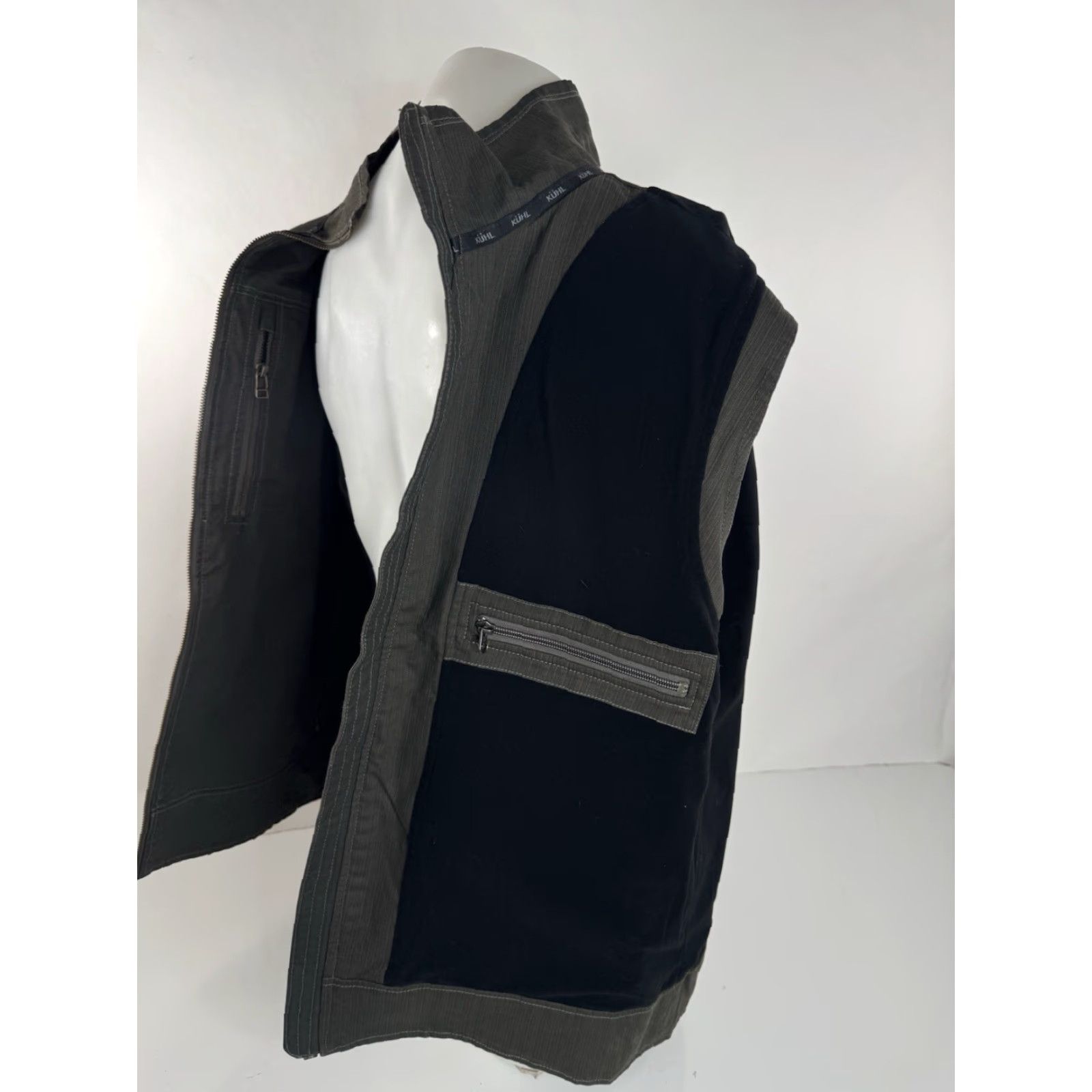 Vintage VINTAGE KUHL Vest Mens 2XL Patina Dye Zip Insulated Grayish Green Addl Info EXCELLENT Size US XXL / EU 58 / 5 - 6 Thumbnail