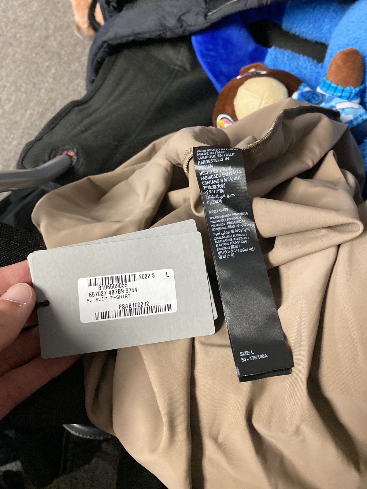 Balenciaga Balenciaga swimwear tee | size L | new Size US L / EU 52-54 / 3 - 10 Thumbnail